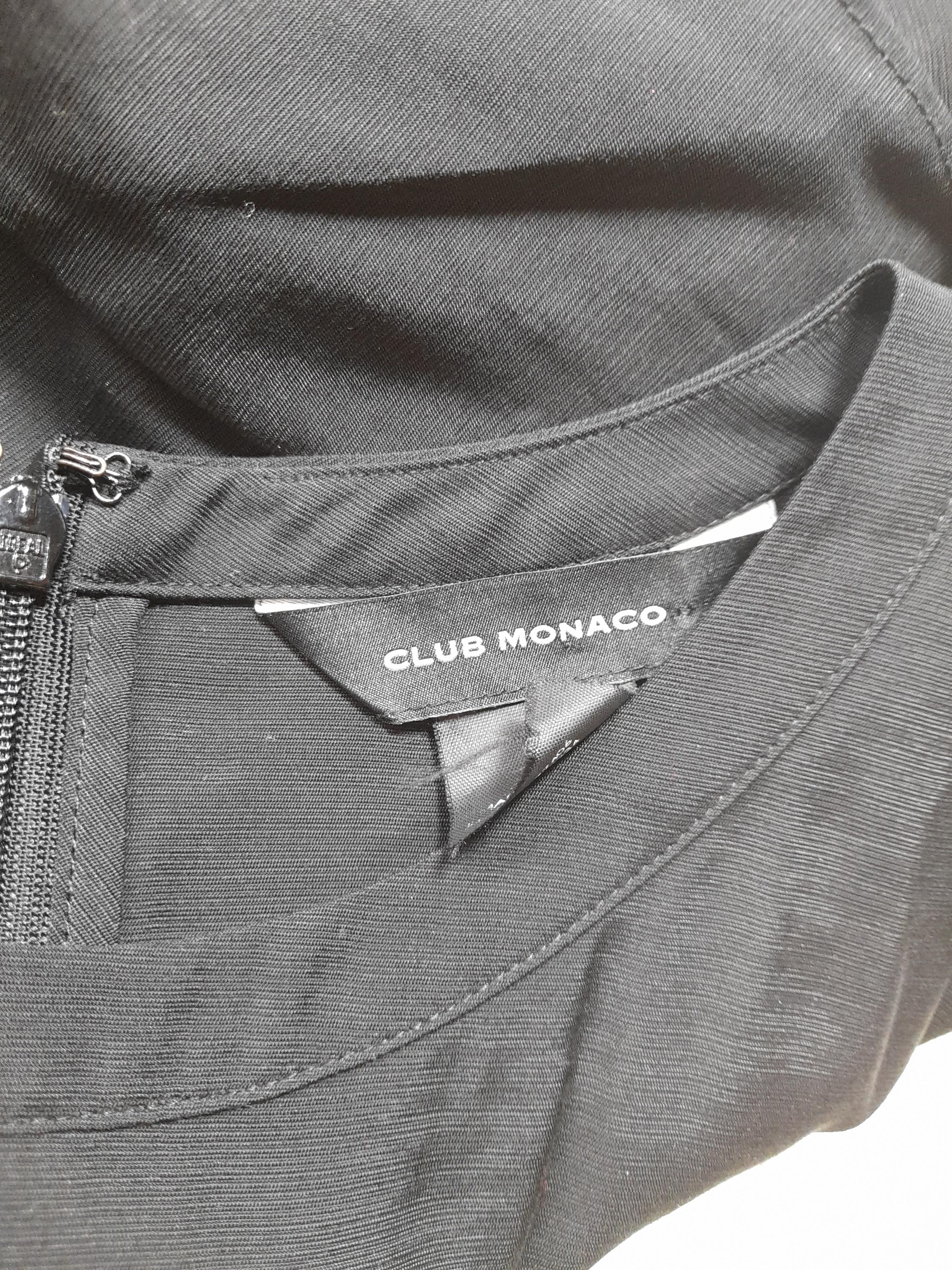 Club Monaco Bodycon Mini Dress UK4 in Black - Image 5