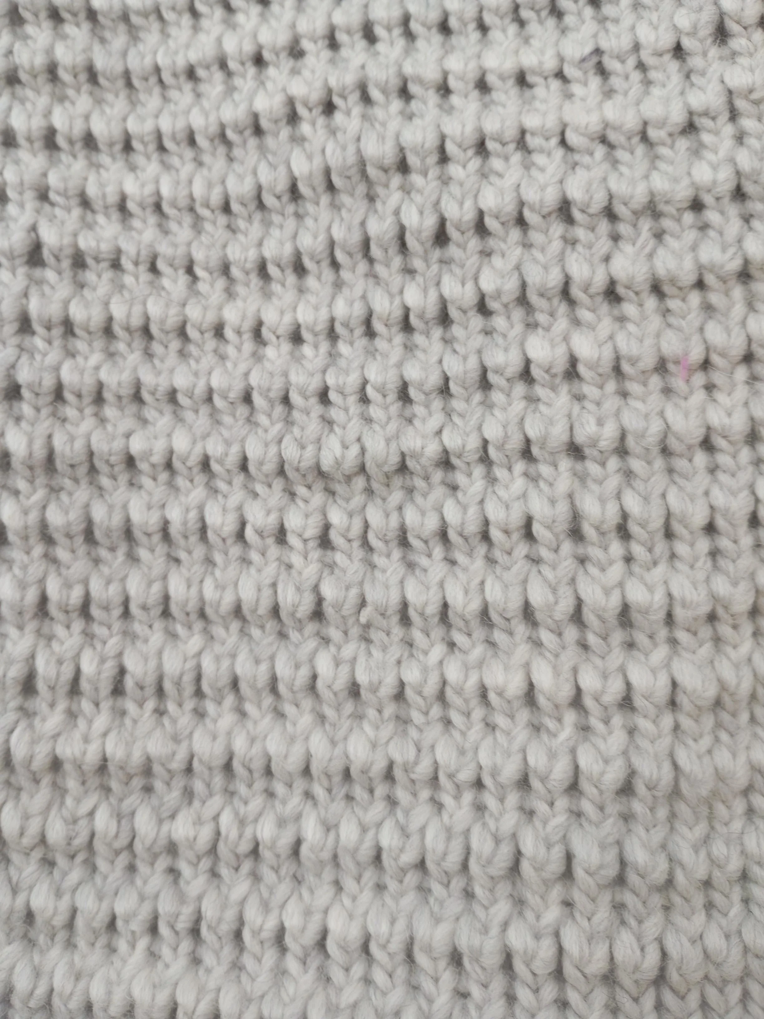 Club Monaco Men's Scarf Grey Wool with Acrylic, Angora Scarf - Image 3