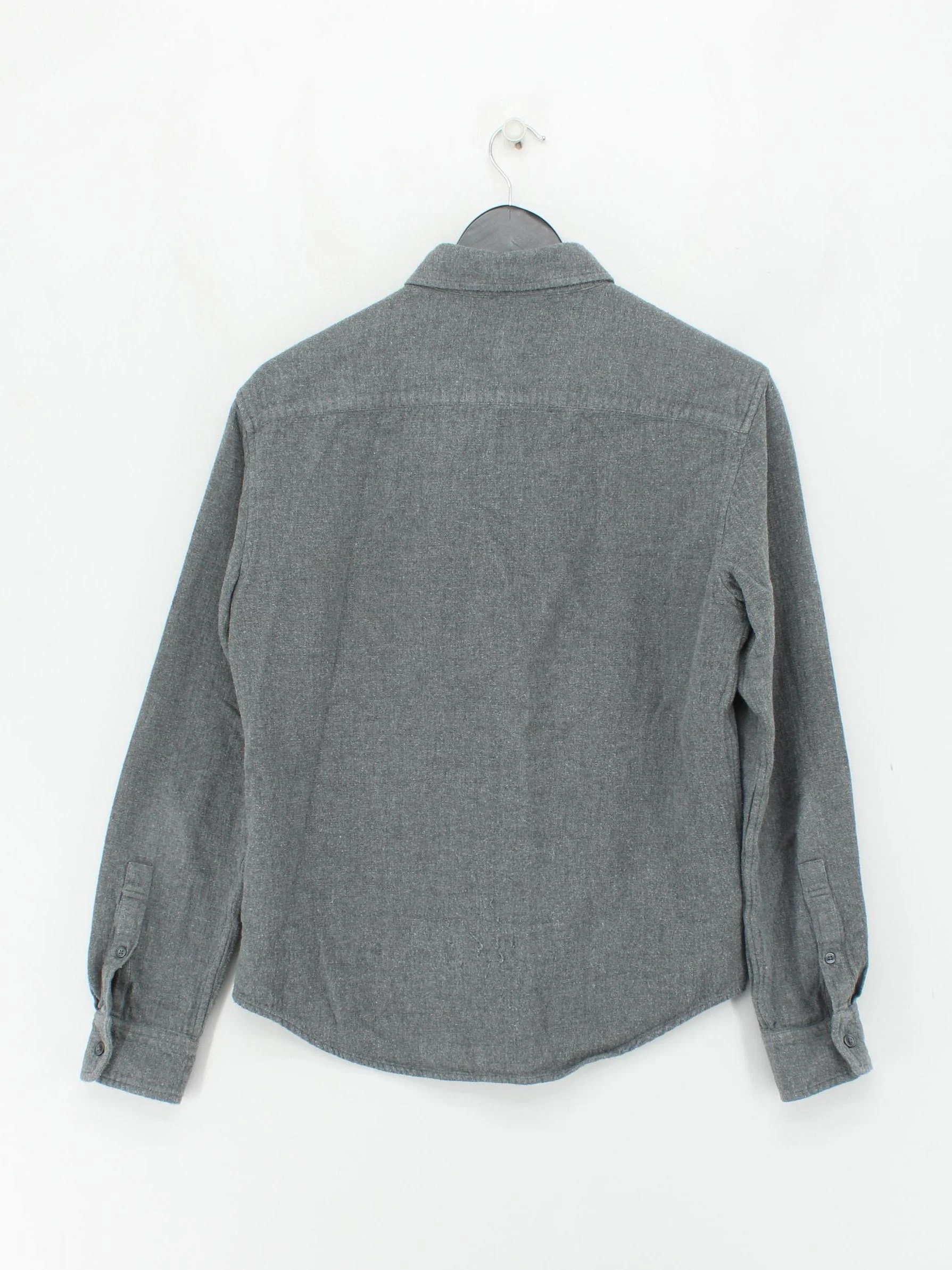 Club Monaco Men's Shirt XS Grey Cotton with Rayon Basic - Image 2
