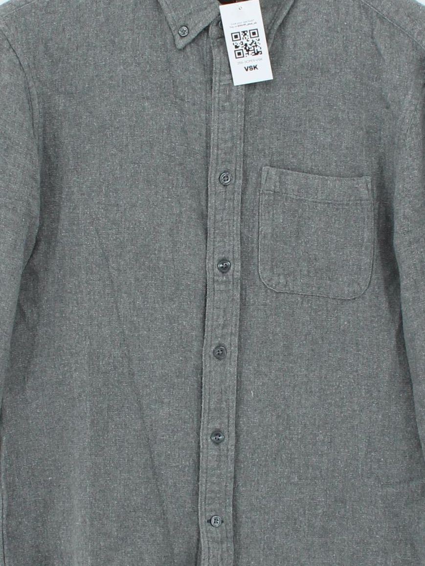 Club Monaco Men's Shirt XS Grey Cotton with Rayon Basic - Image 3