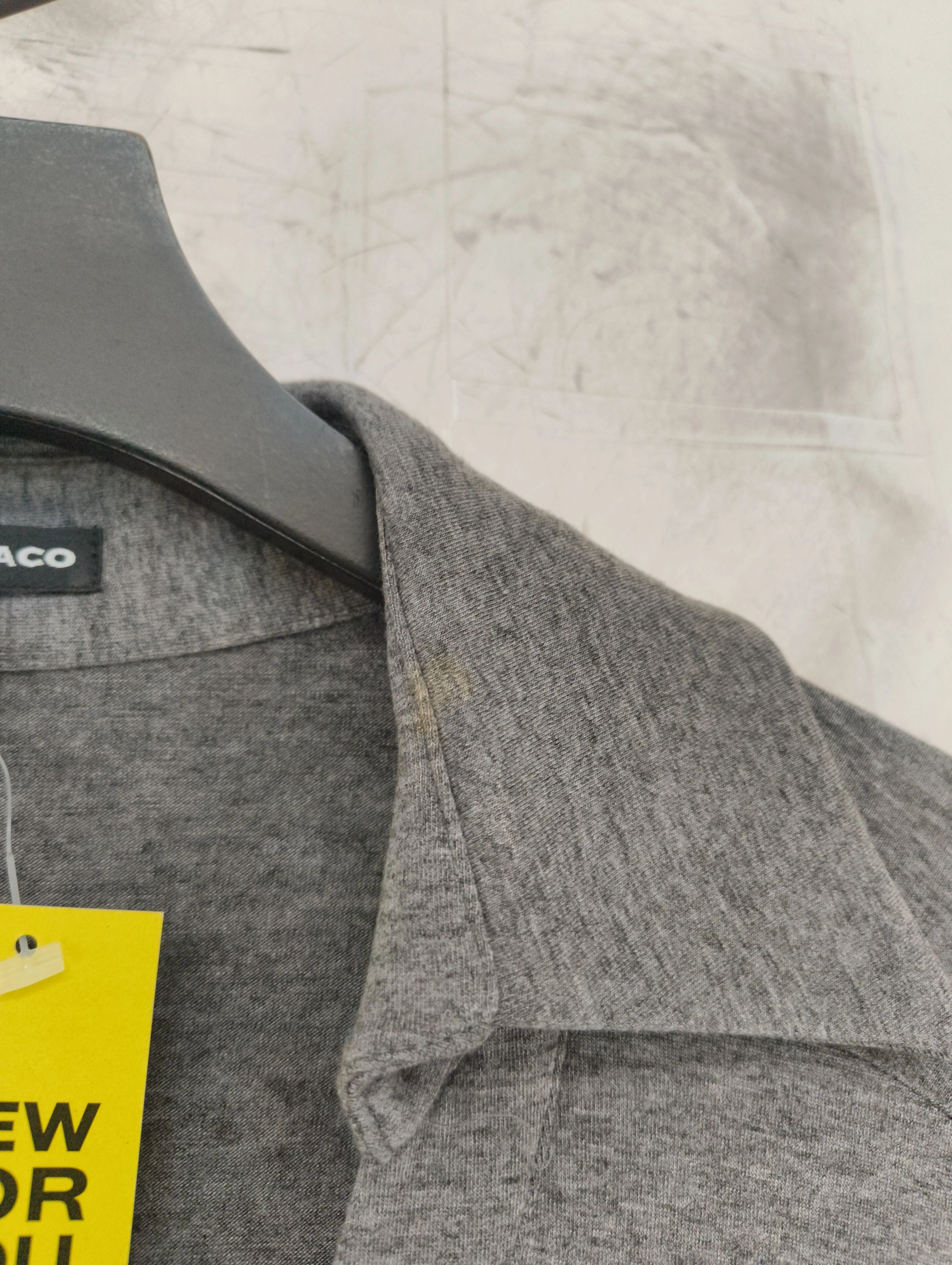 Club Monaco Shirt Midi Dress M in Grey - Image 5