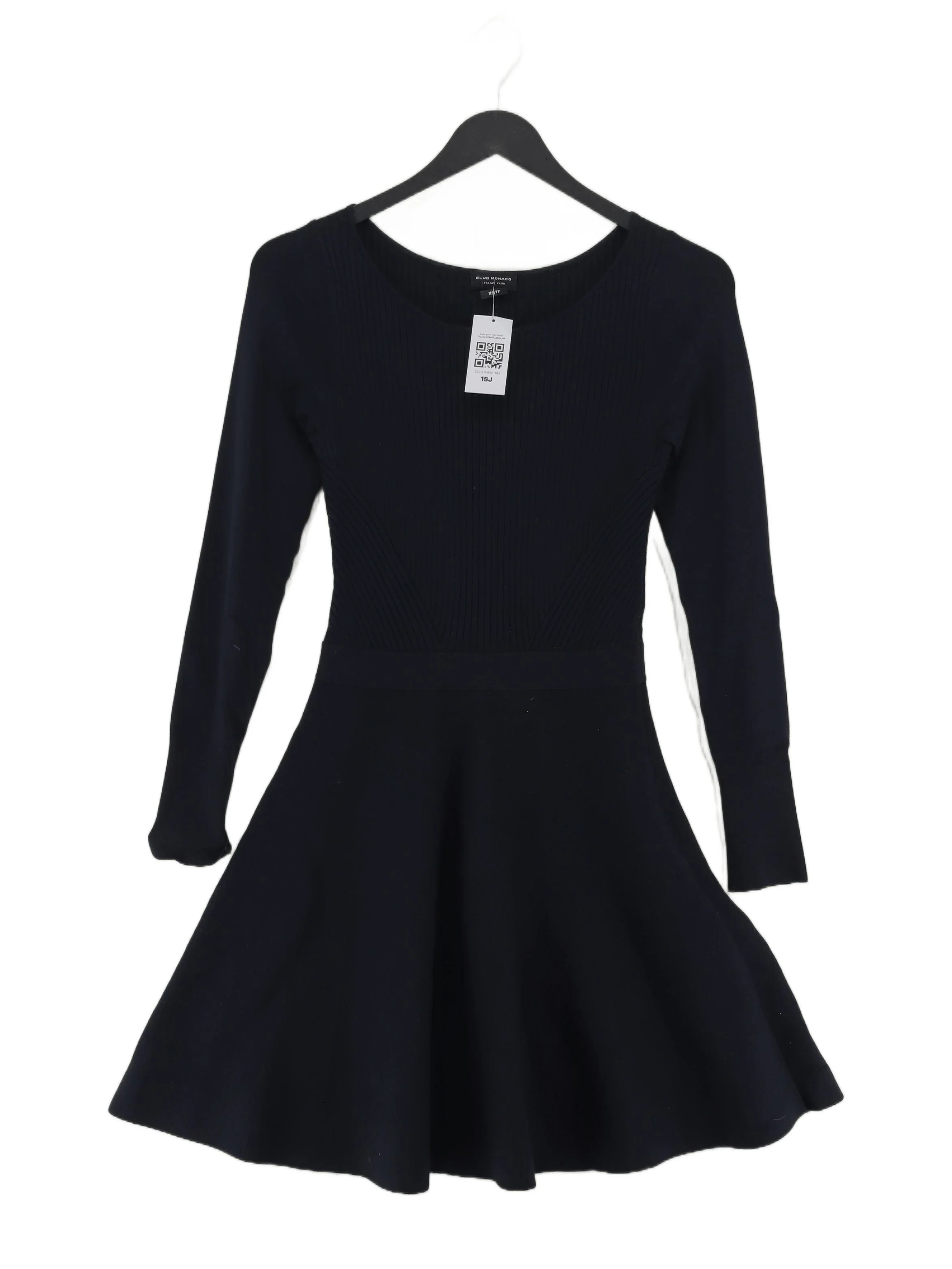 Club Monaco Skater Mini Dress XS in Blue