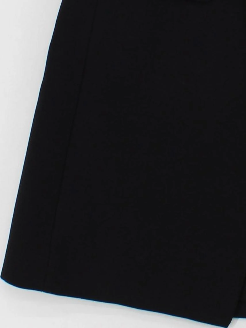 Club Monaco Women's Blazer S Black Acetate with Polyester Overcoat - Image 4