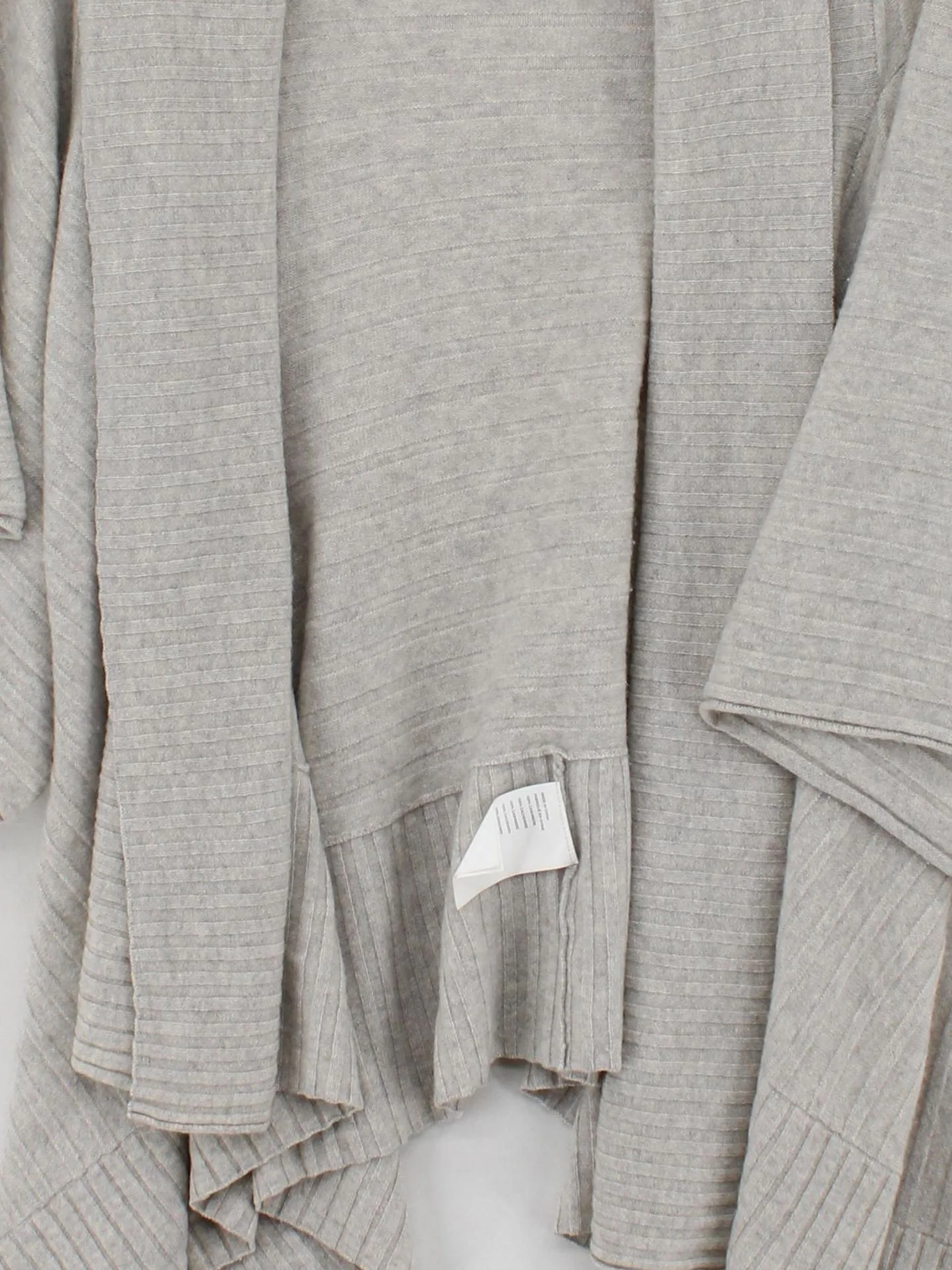 Club Monaco Women's Cardigan XS Grey 100% Cashmere V-Neck Cardigan - Image 3