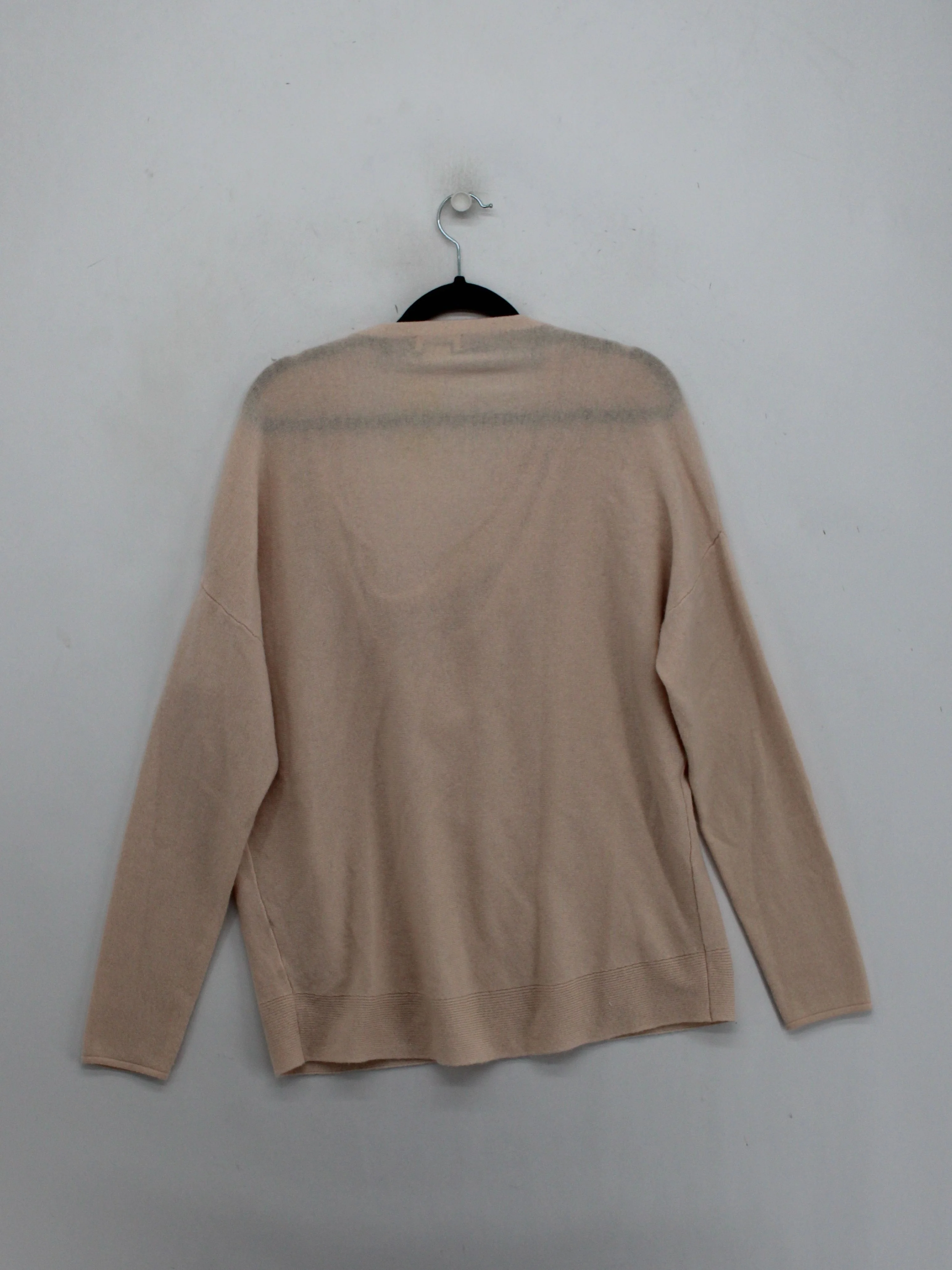 Club Monaco Women's Jumper UK 12 Pink 100% Cashmere V-Neck Pullover - Image 2
