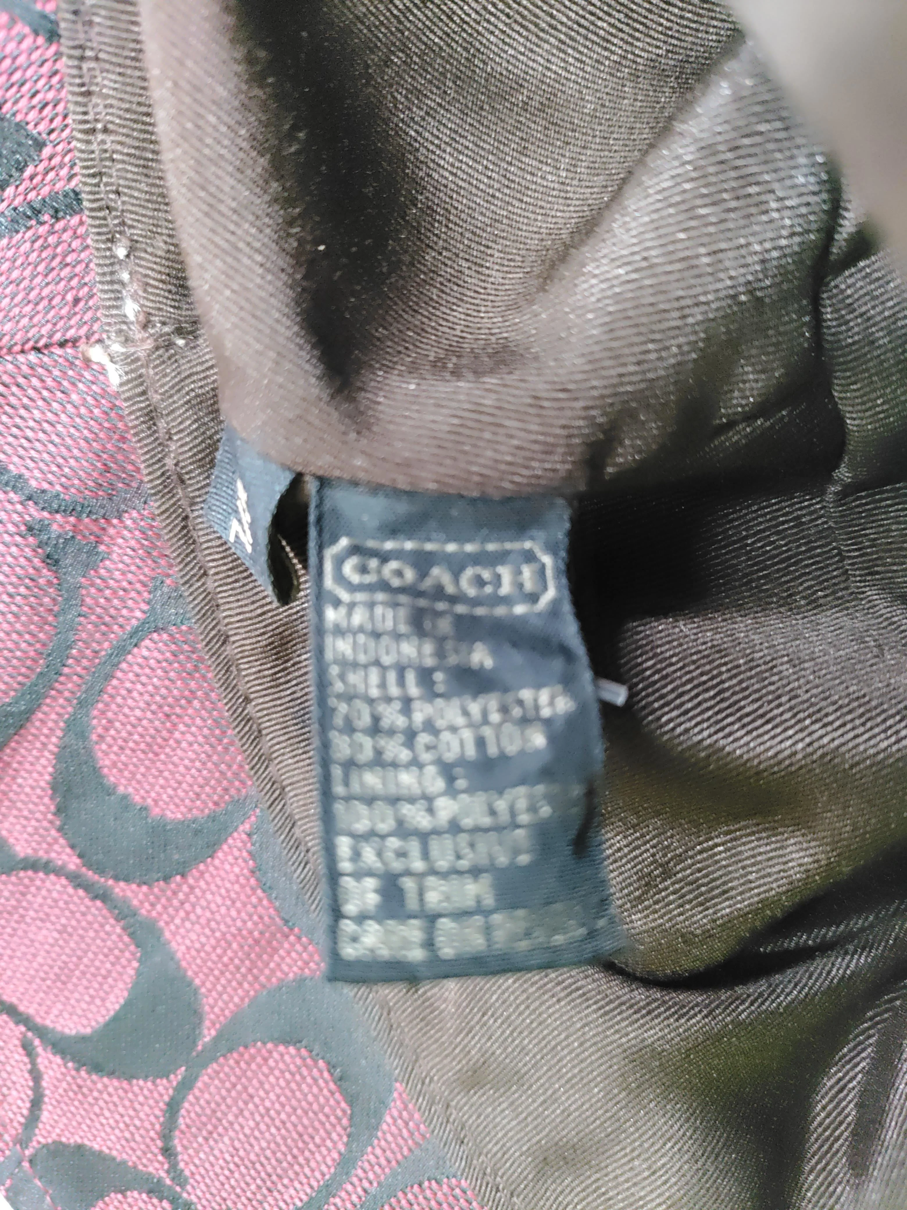 Coach Men's Hat M Multi Graphic Polyester with Cotton Bucket Hat - Image 5