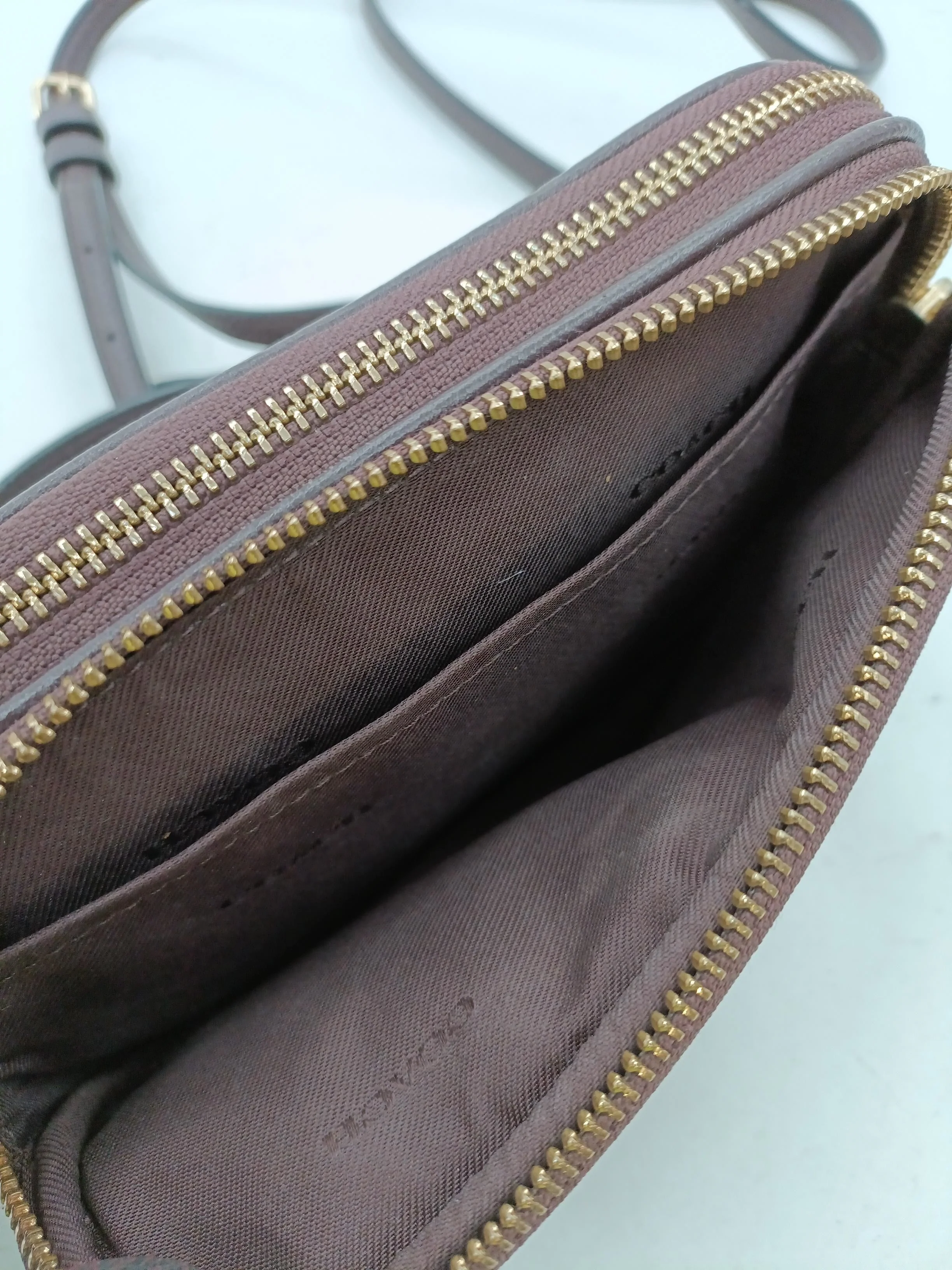 Coach Women's Bag Brown 100% Leather Crossbody - Image 4