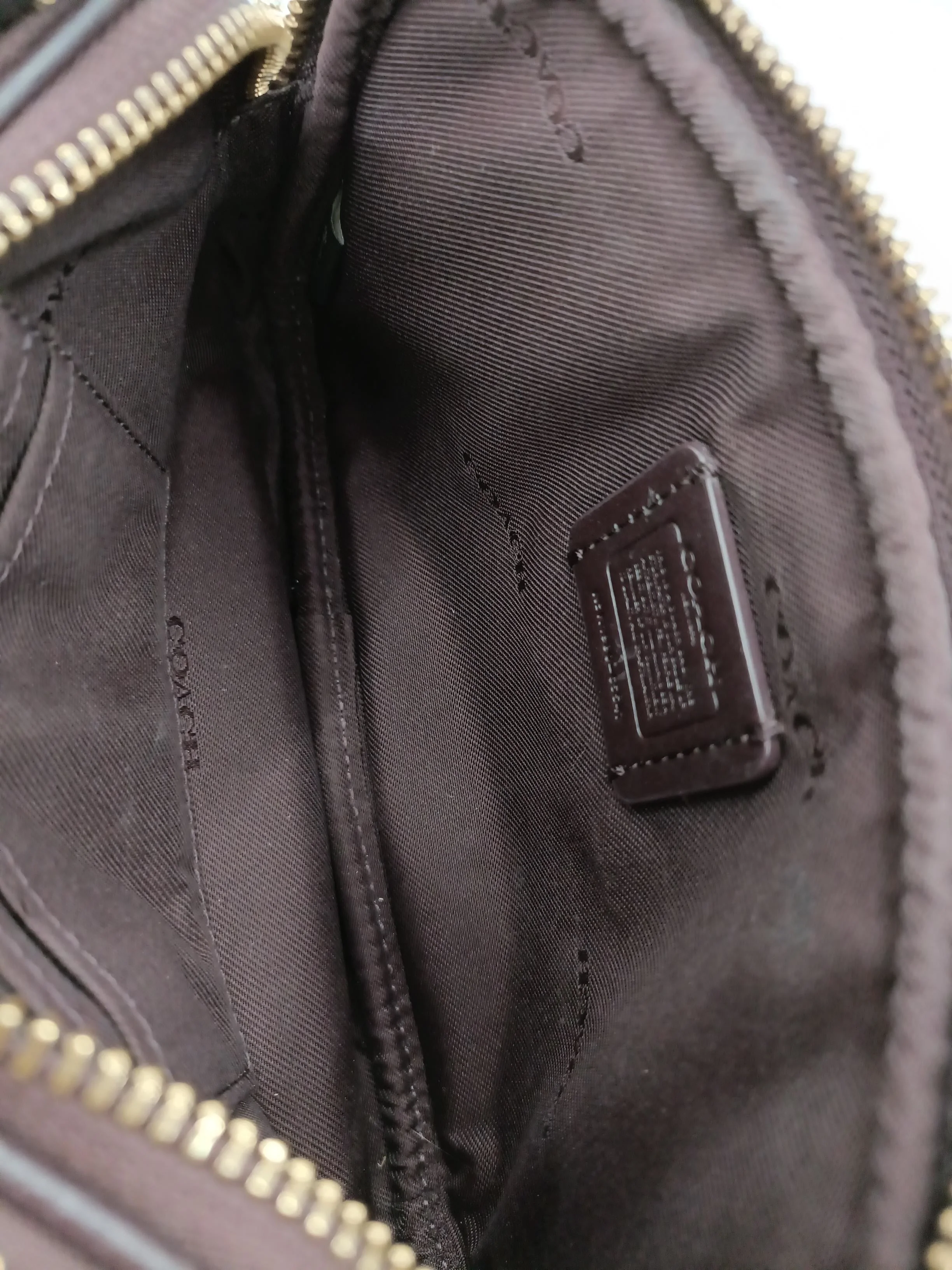 Coach Women's Bag Brown 100% Leather Crossbody - Image 6