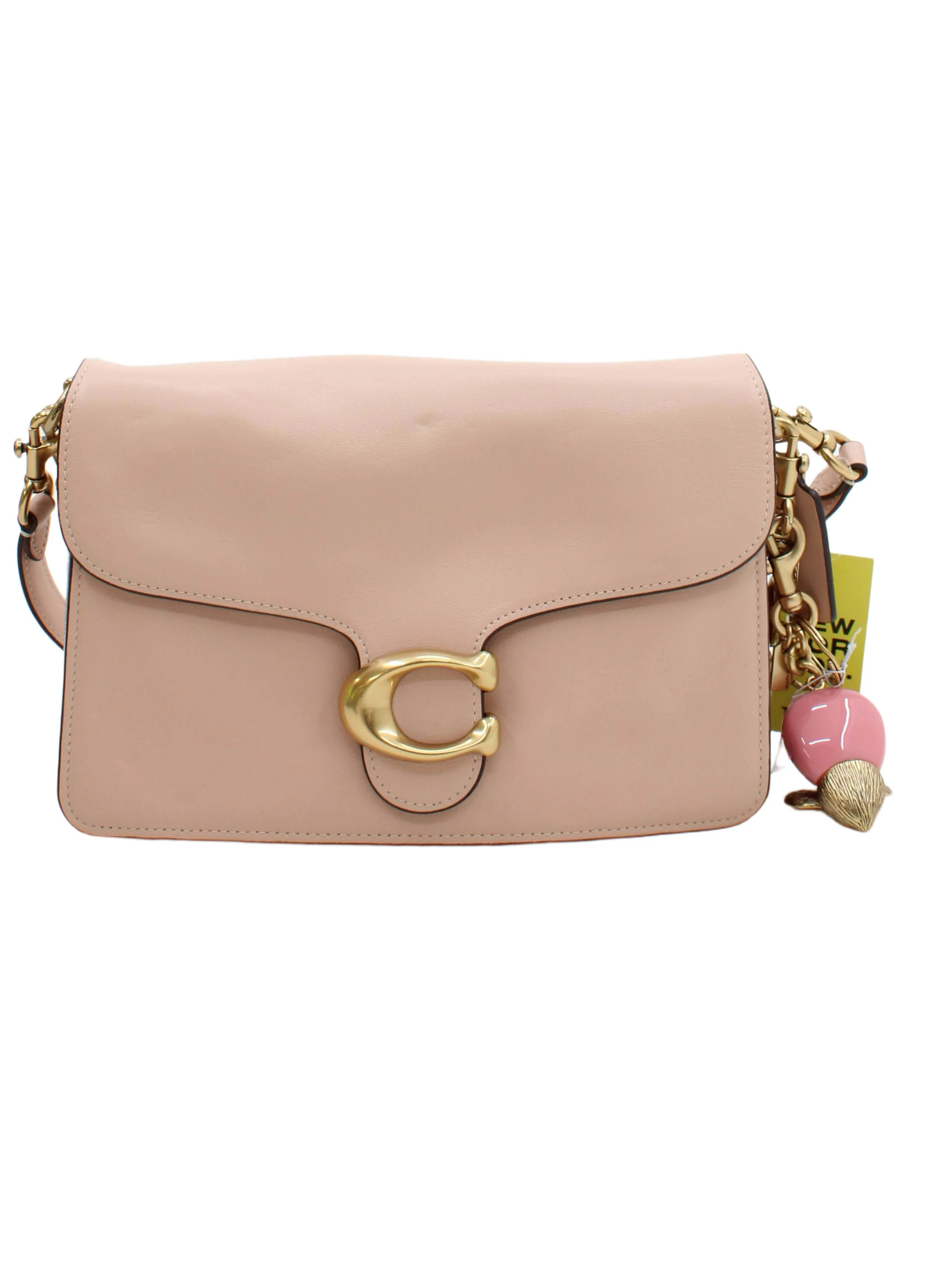 Coach Women's Bag Pink 100% Leather Shoulder Bag