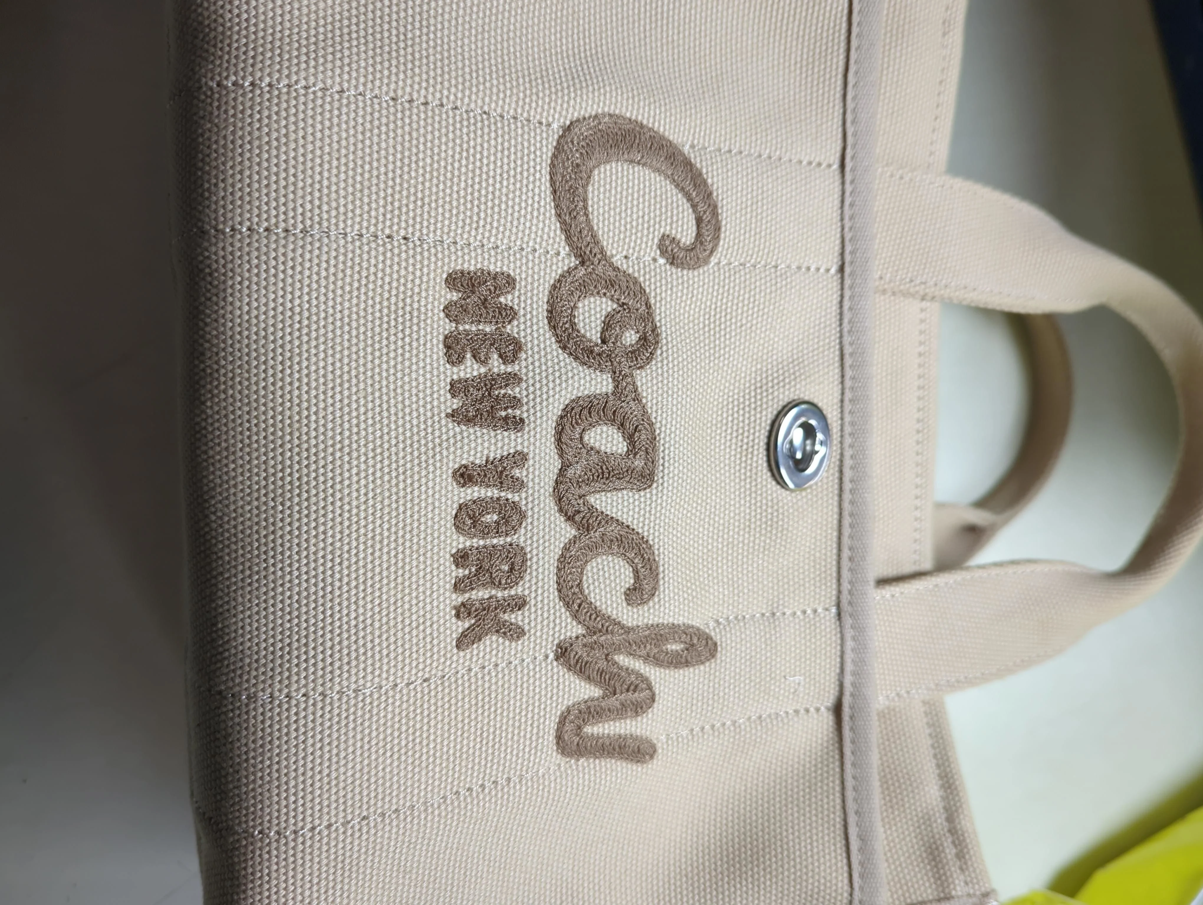 Coach Women's Bag Tan 100% Other Tote - Image 5