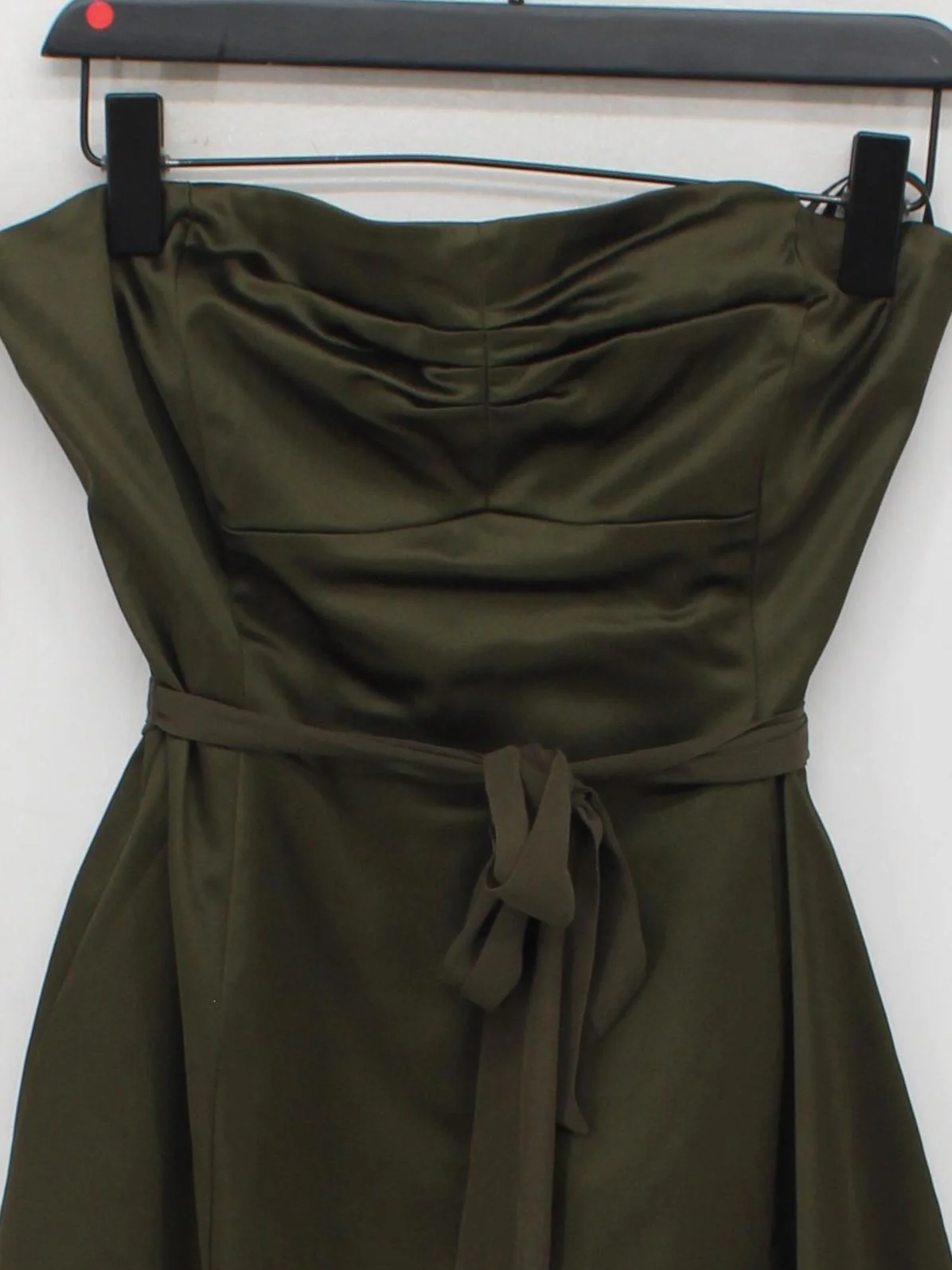 Coast A-Line Midi Dress UK14 in Green - Image 3