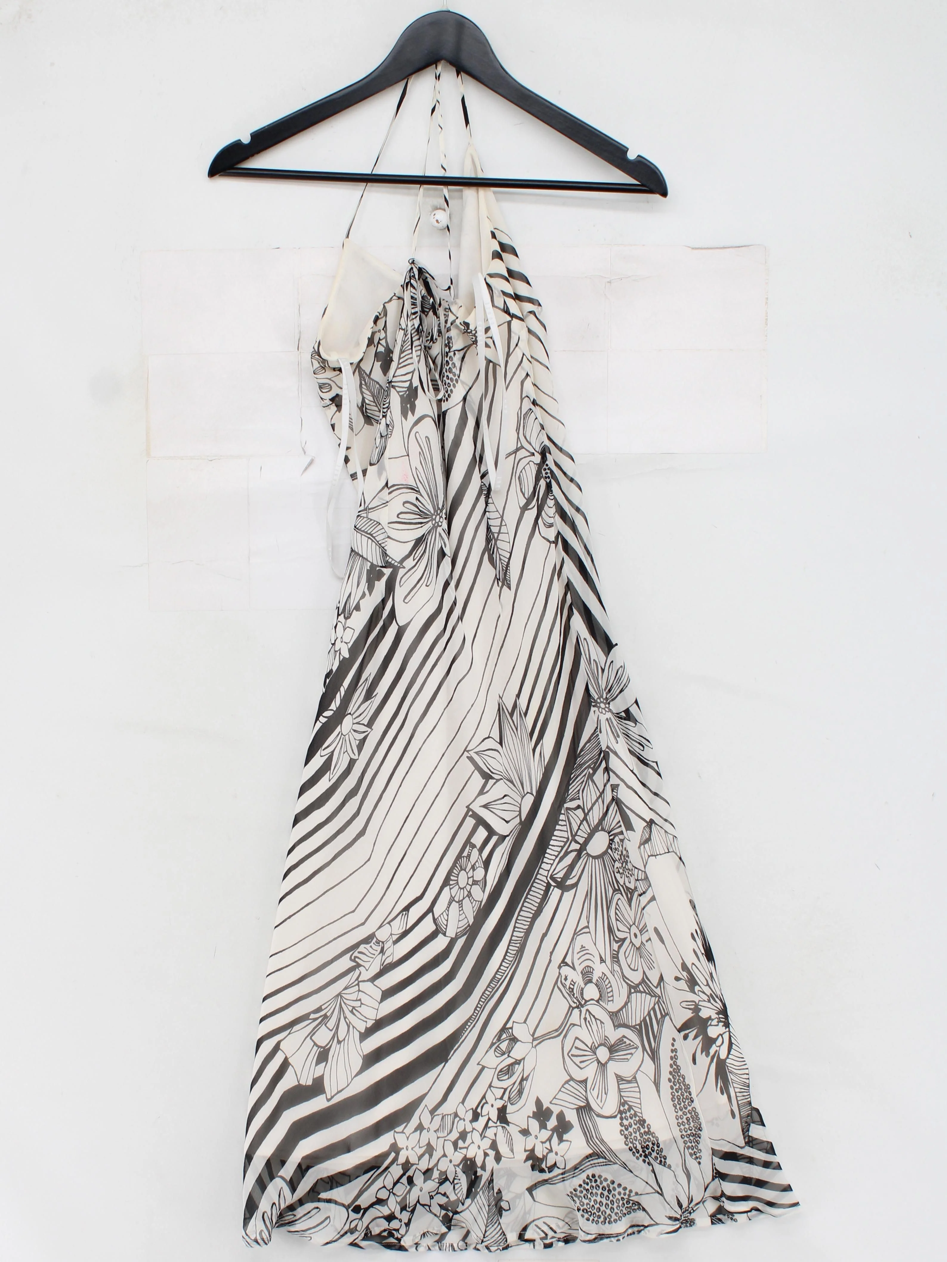 Coast A-Line Midi Dress UK14 in Multi - Image 2