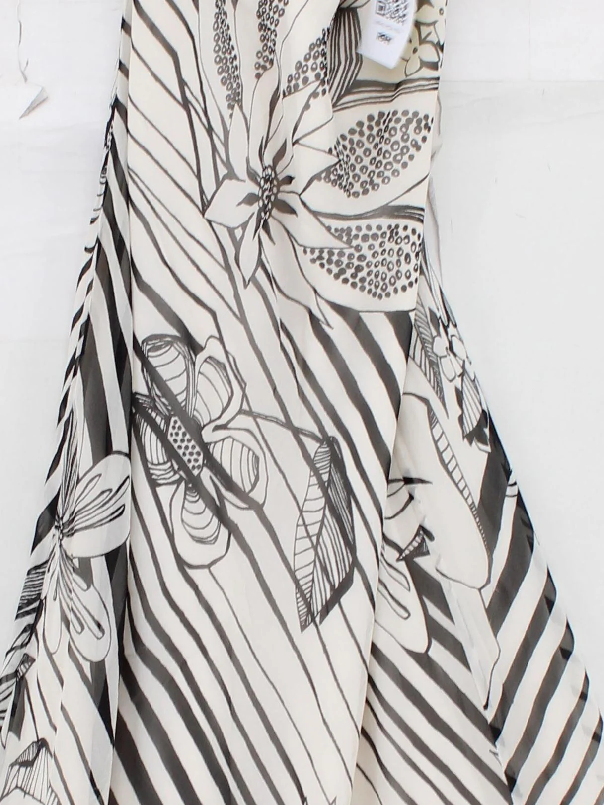 Coast A-Line Midi Dress UK14 in Multi - Image 3