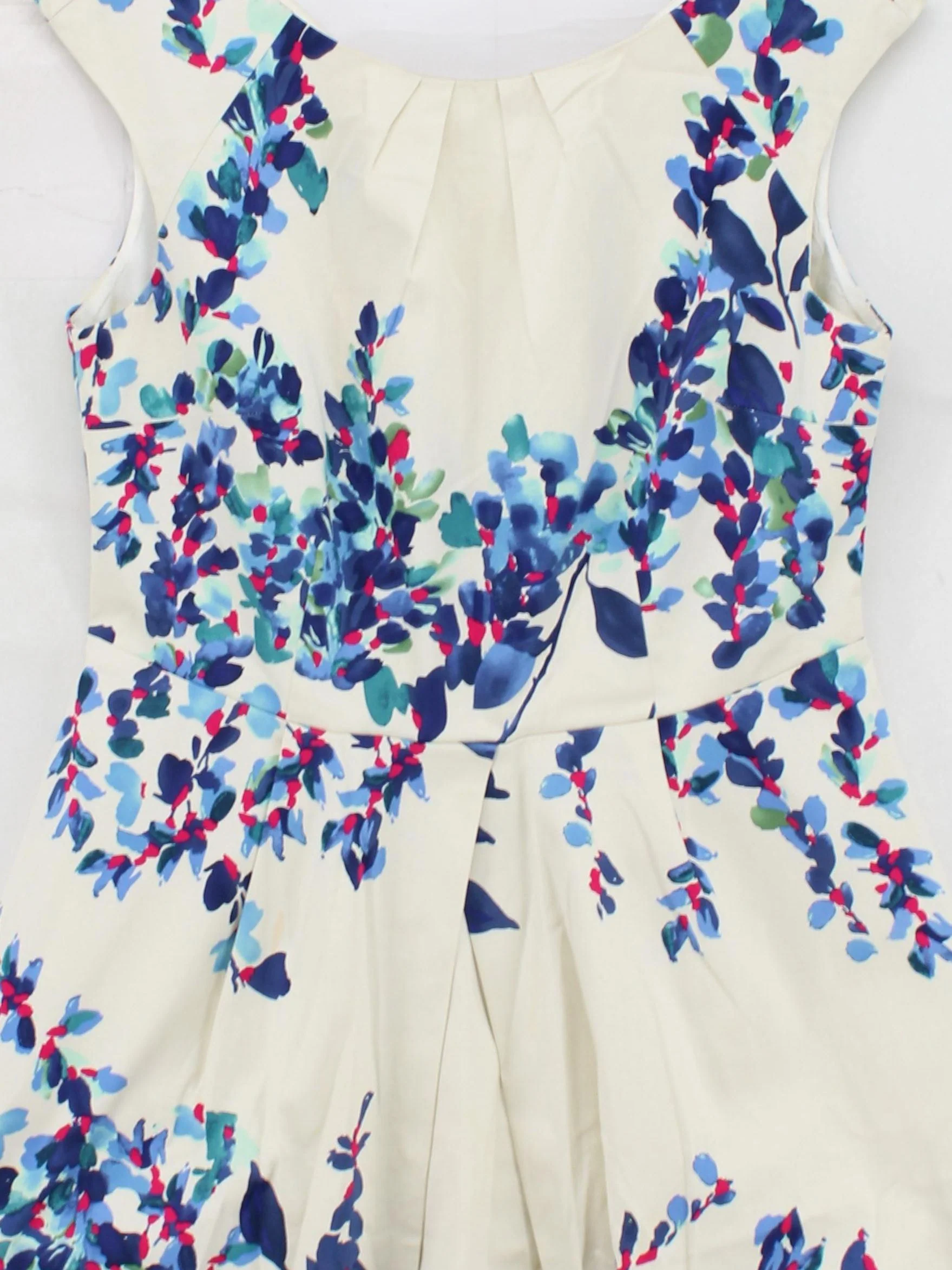 Coast A-Line Mini Dress UK16 in Cream - Image 3