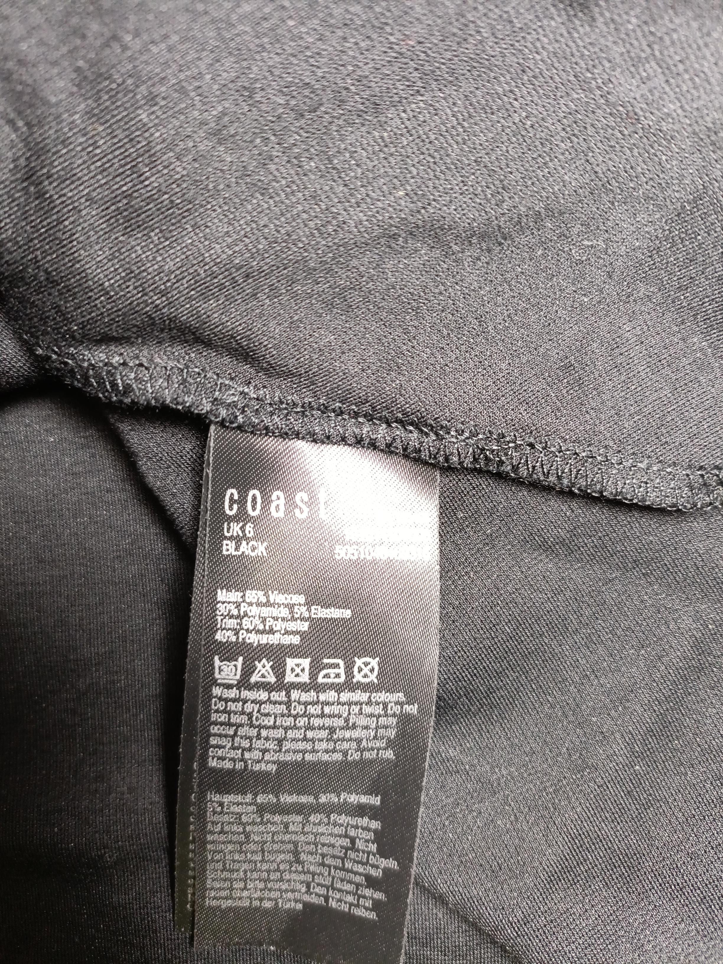 Coast A-Line Mini Dress UK6 in Black - Image 6
