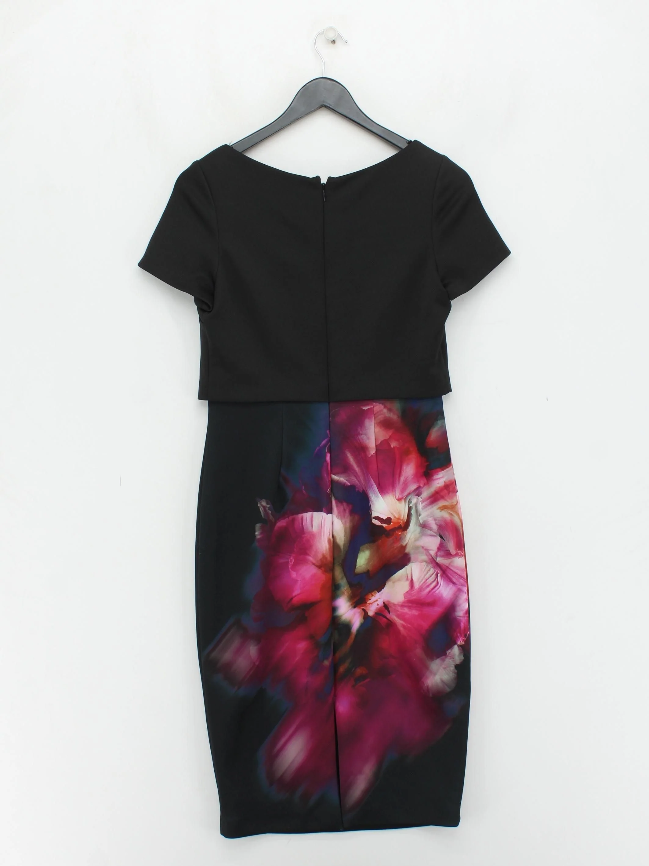 Coast Bodycon Midi Dress UK10 in Black - Image 2
