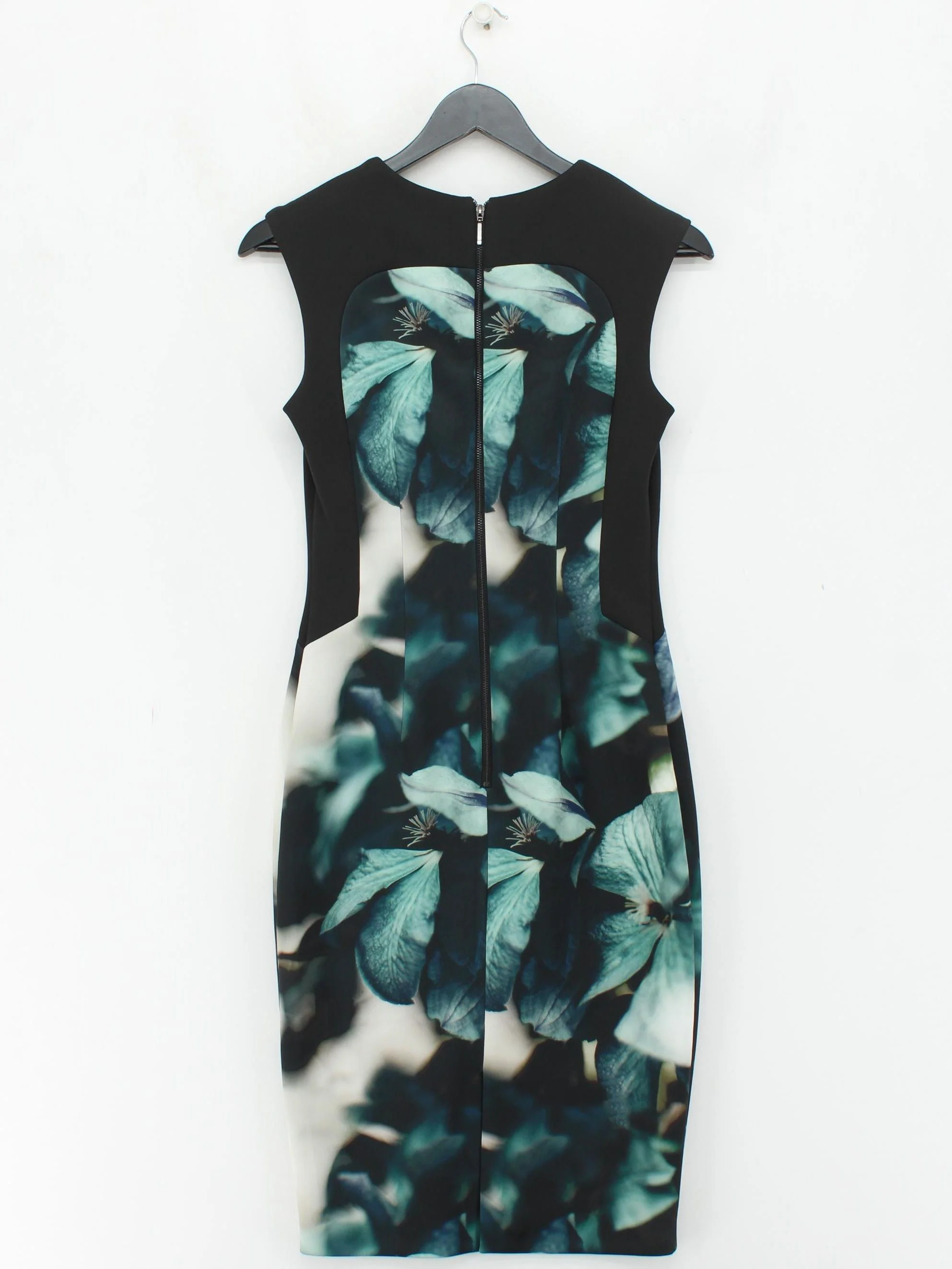 Coast Bodycon Midi Dress UK10 in Multi - Image 2