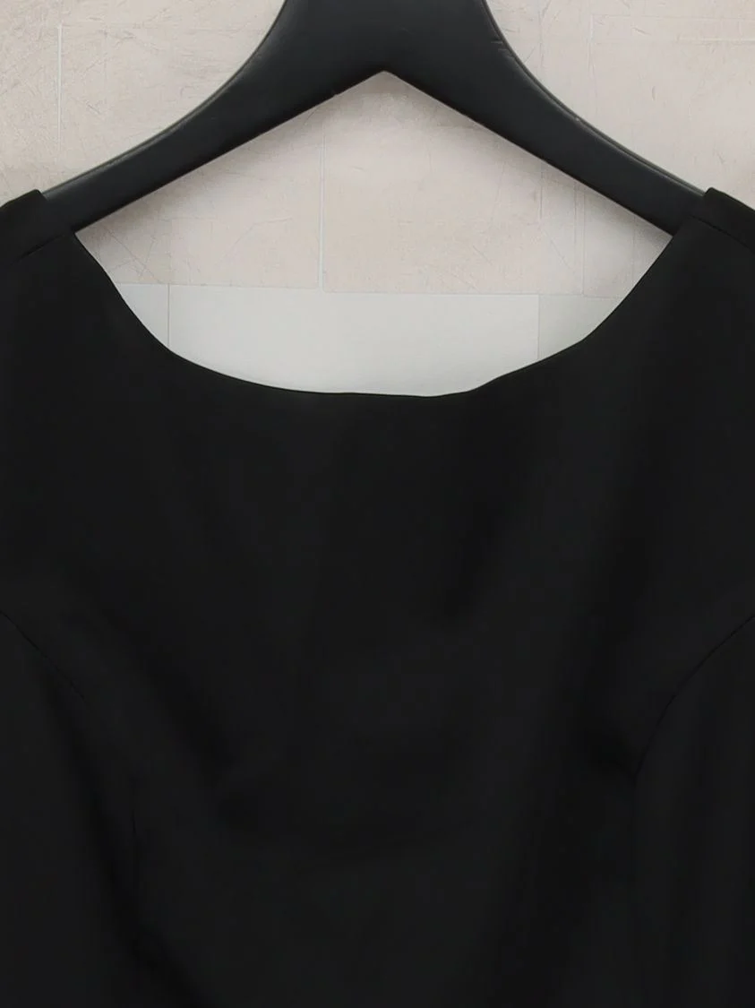 Coast Bodycon Midi Dress UK12 in Black - Image 3