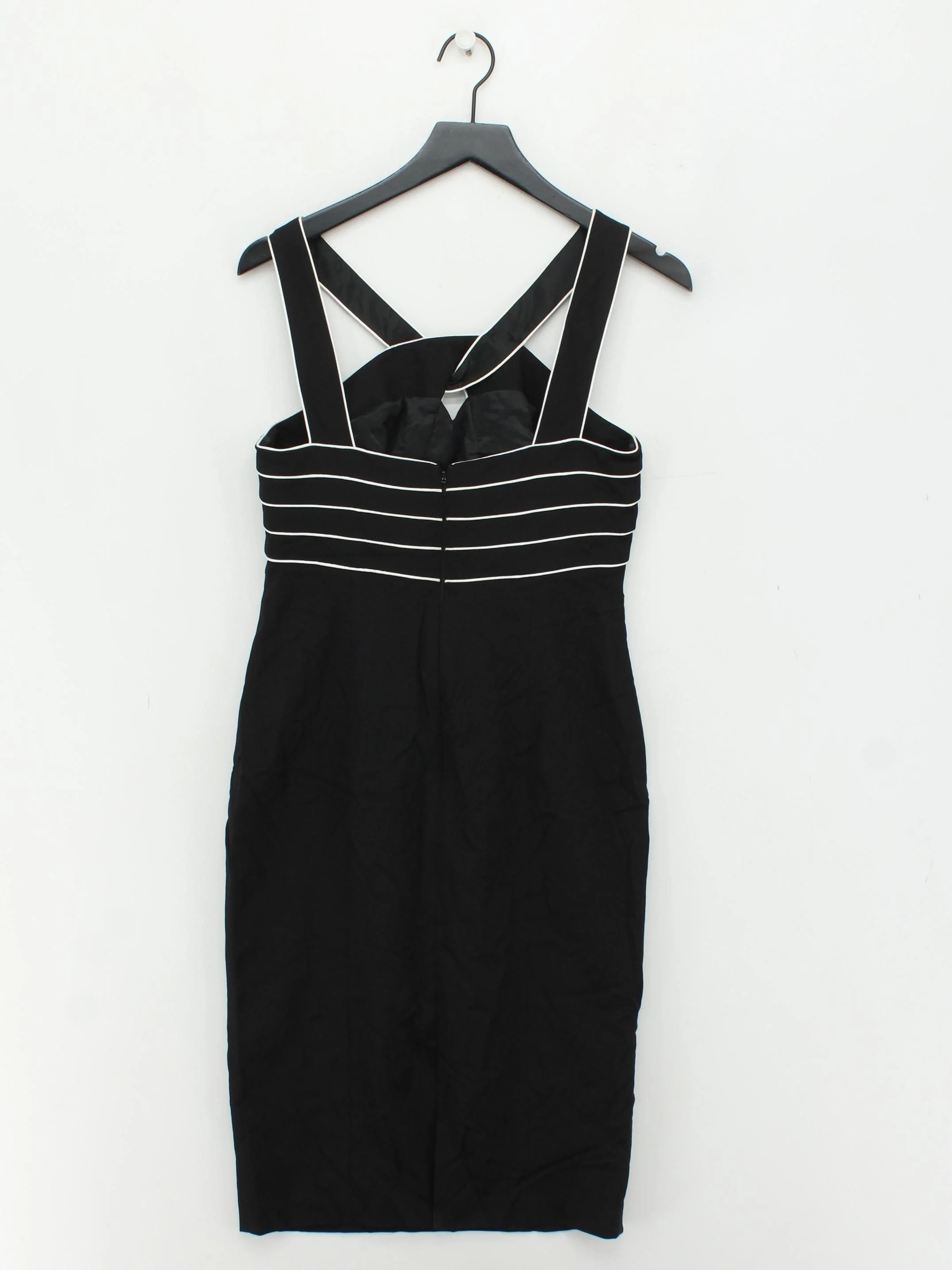 Coast Bodycon Midi Dress UK12 in Black - Image 2