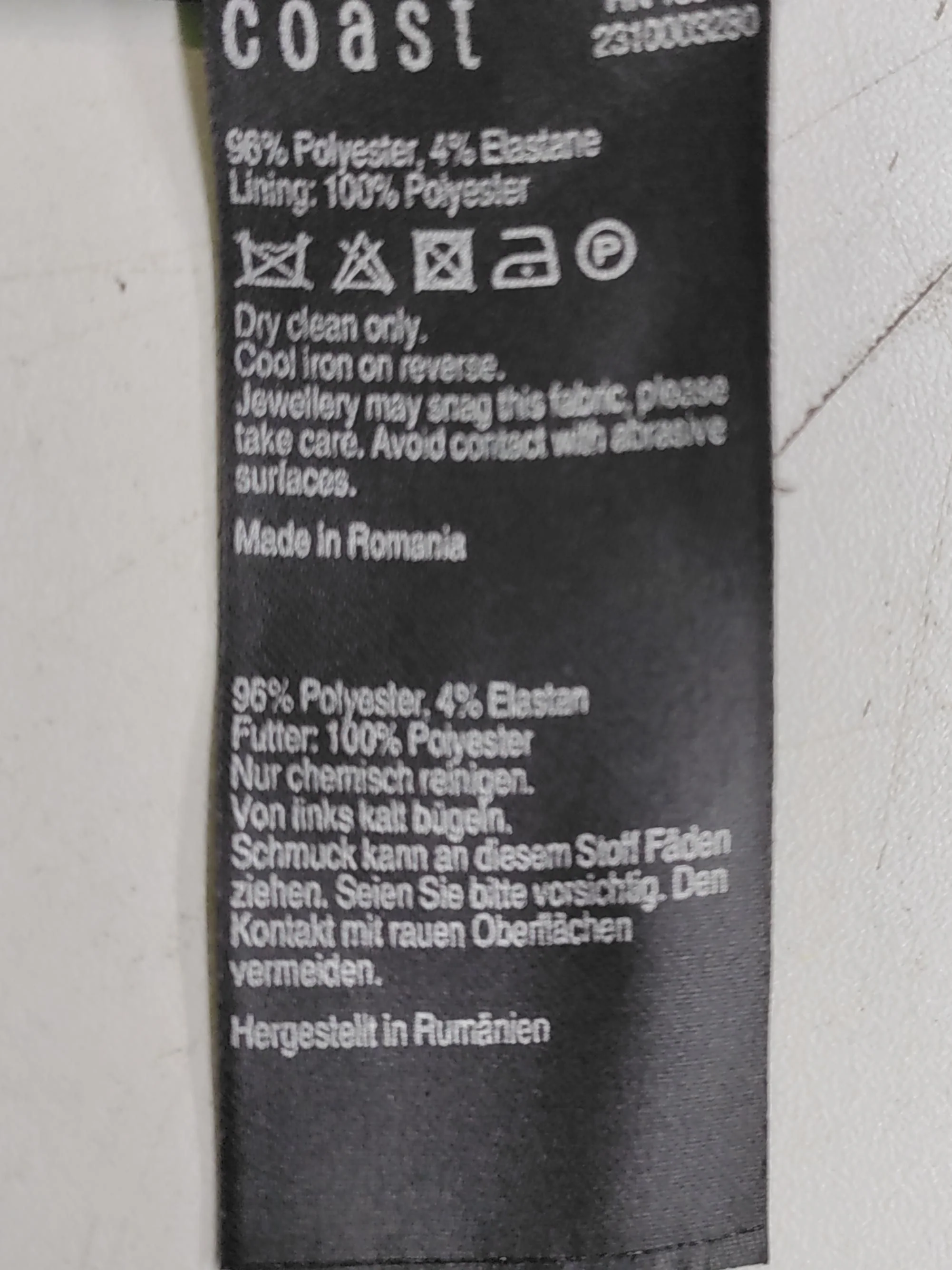 Coast Maxi Dress UK10 in Black - Image 6