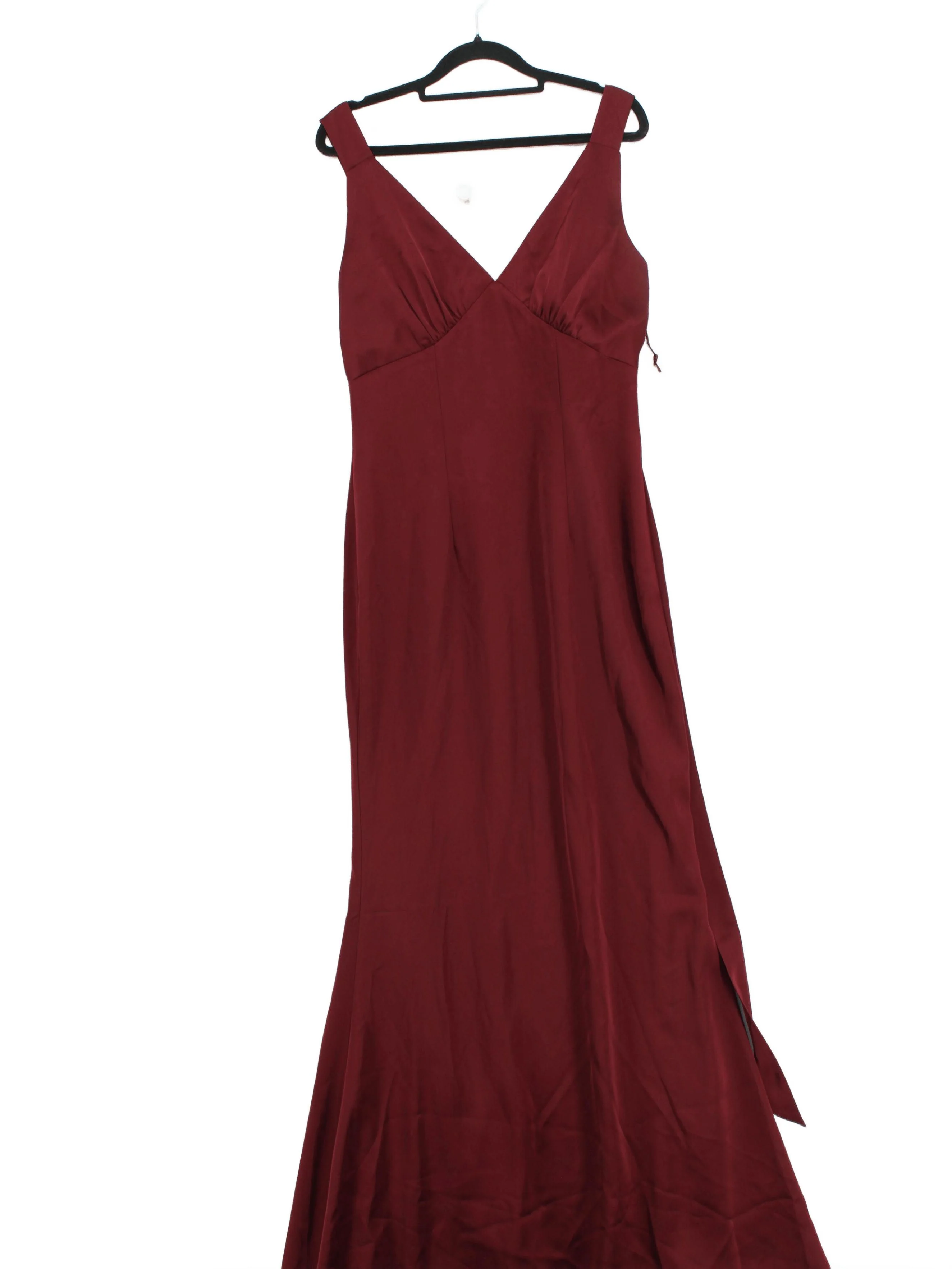 Coast Maxi Dress UK10 in Red