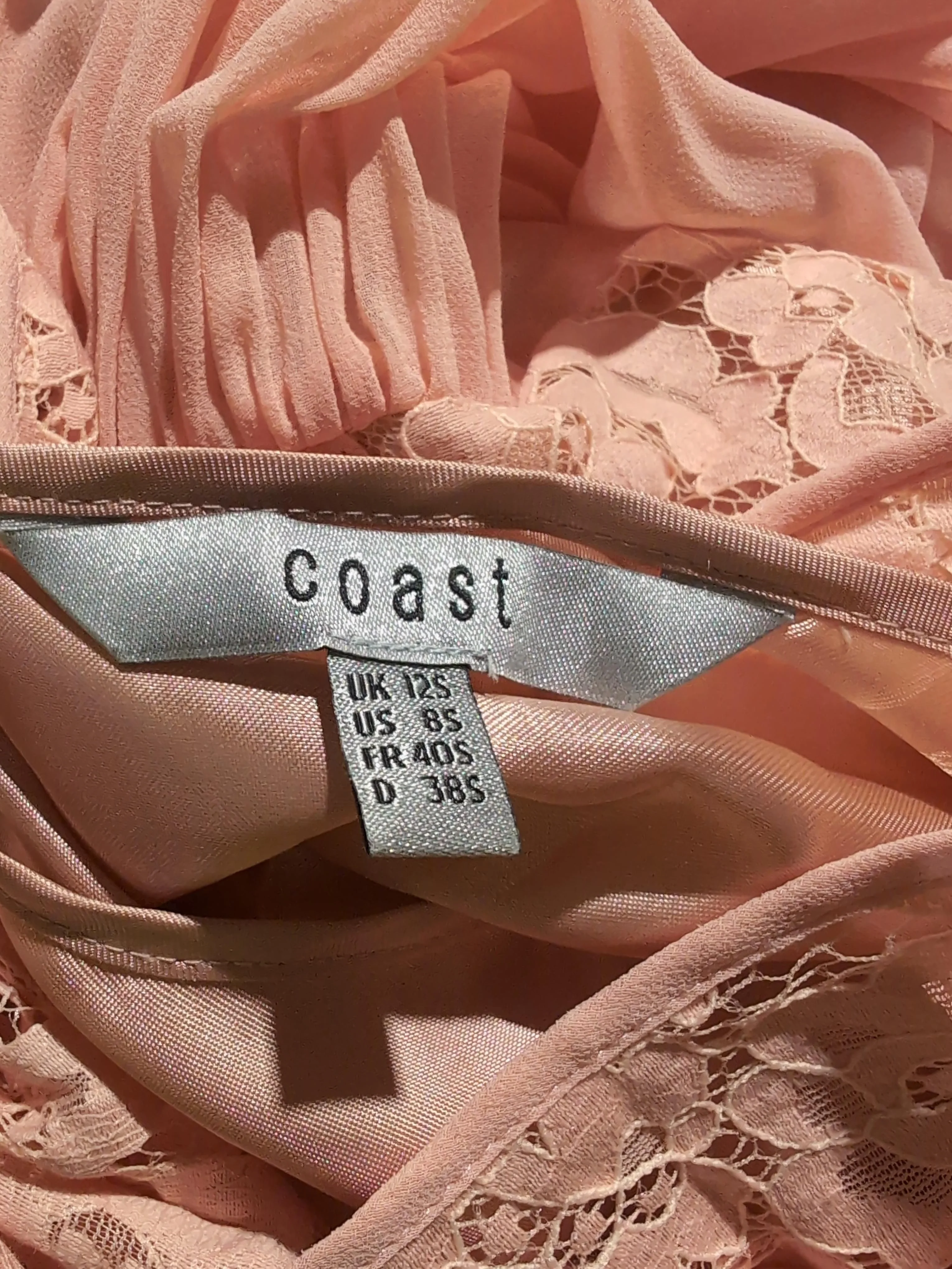 Coast Maxi Dress UK12 in Pink - Image 6