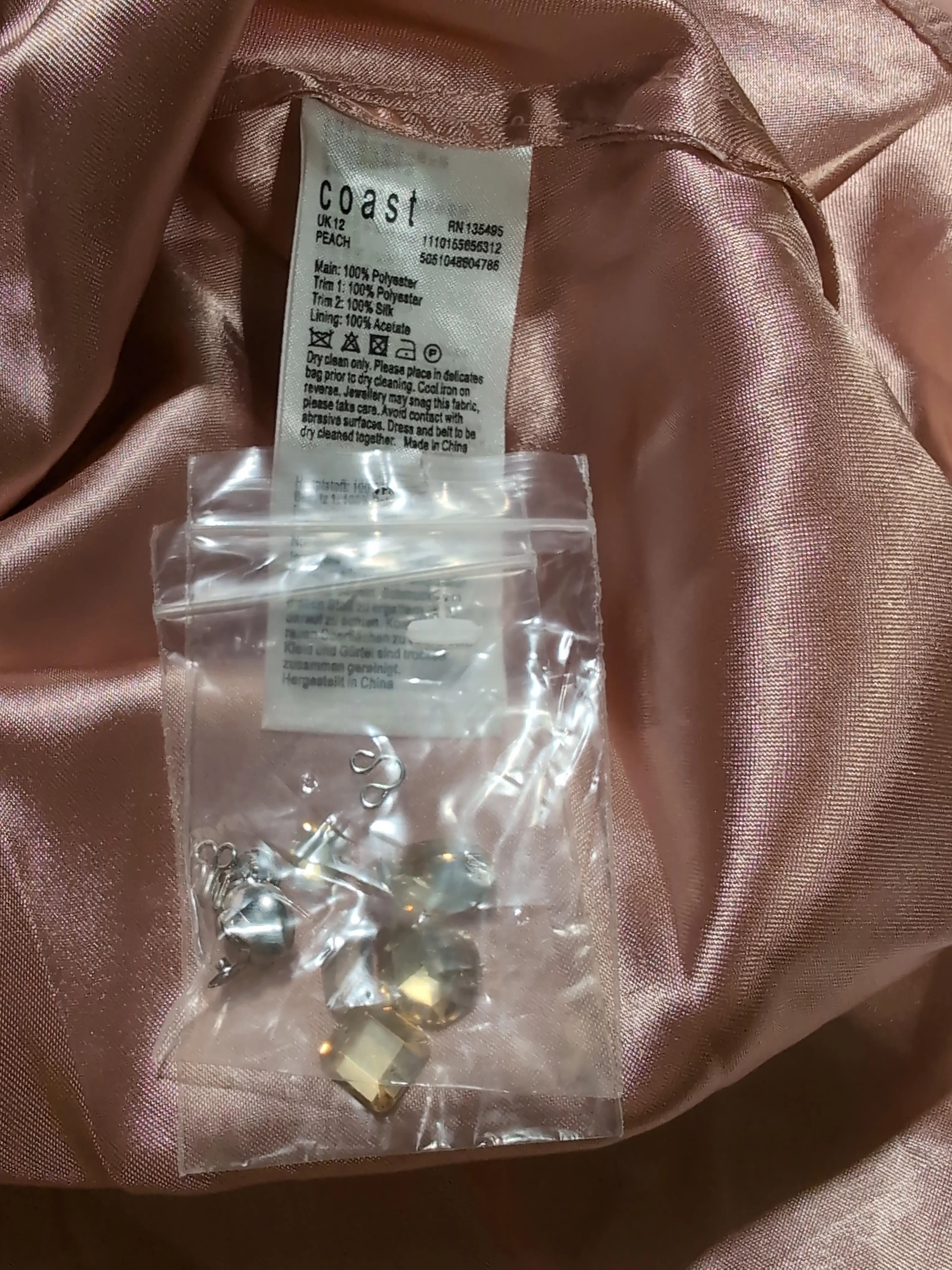 Coast Maxi Dress UK12 in Pink - Image 7