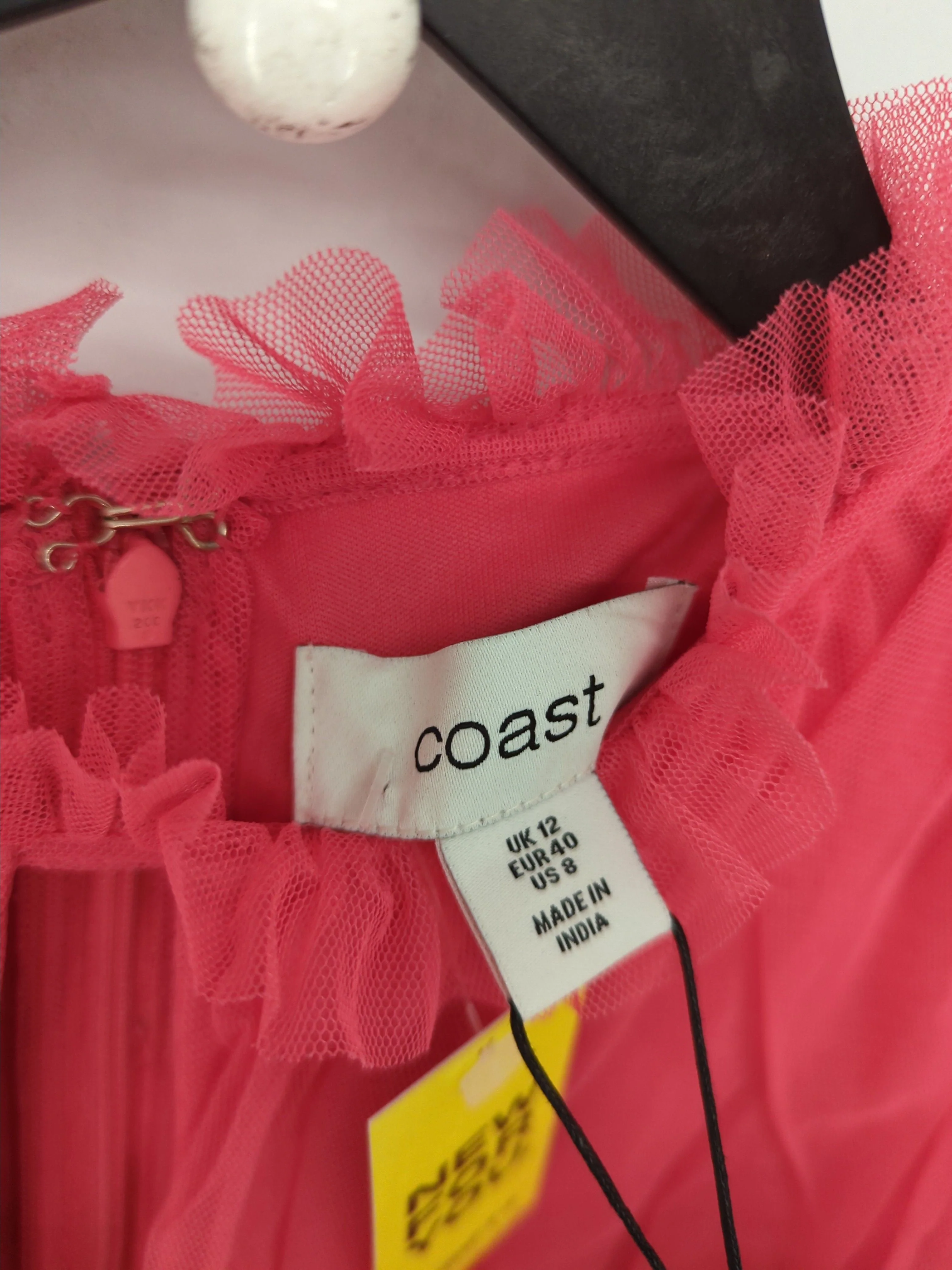 Coast Maxi Dress UK12 in Pink RRP £129 - Image 5