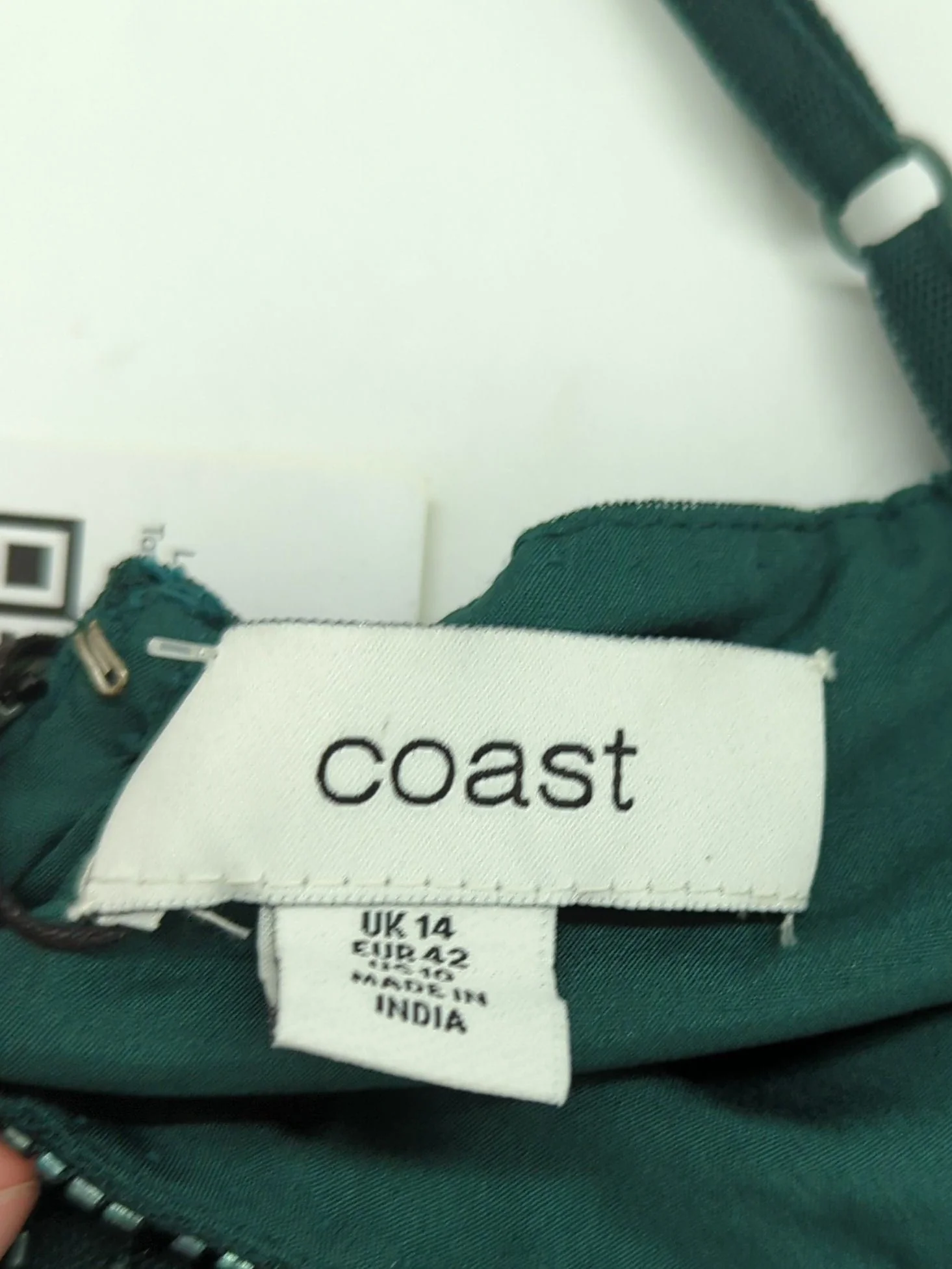 Coast Maxi Dress UK14 in Green - Image 5