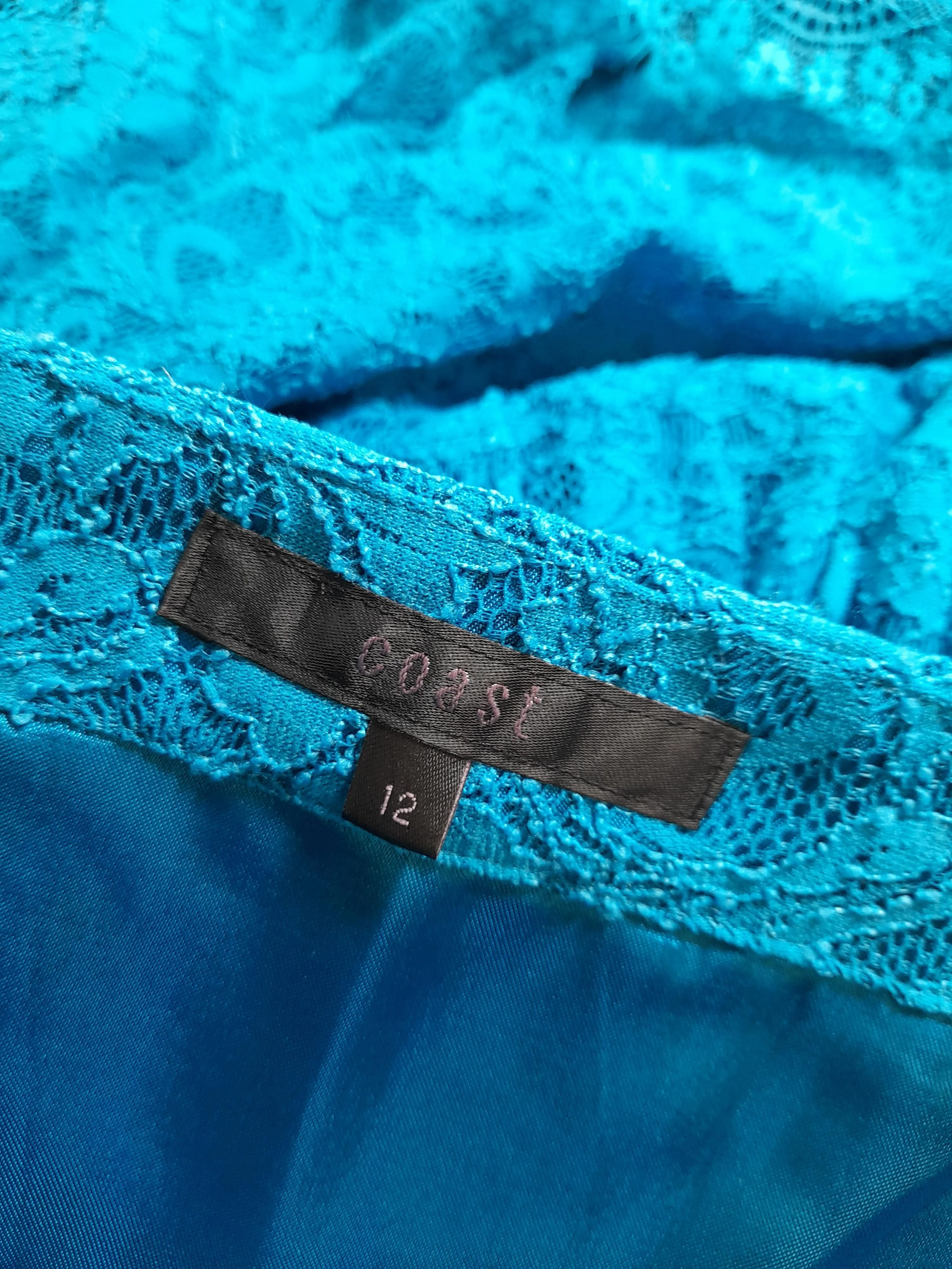 Coast Mini Dress UK12 in Blue - Image 5
