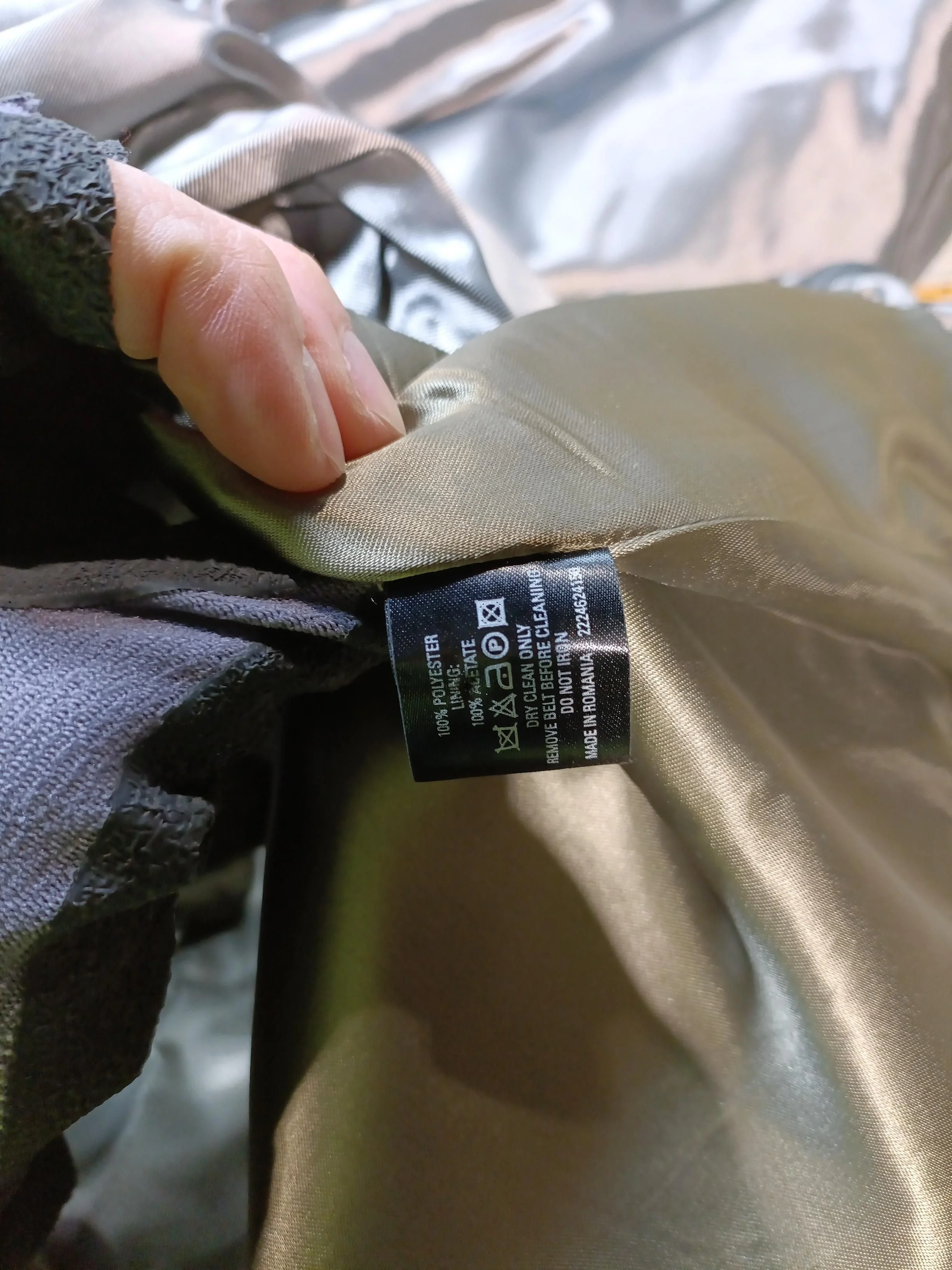 Coast Mini Dress UK14 in Grey - Image 6