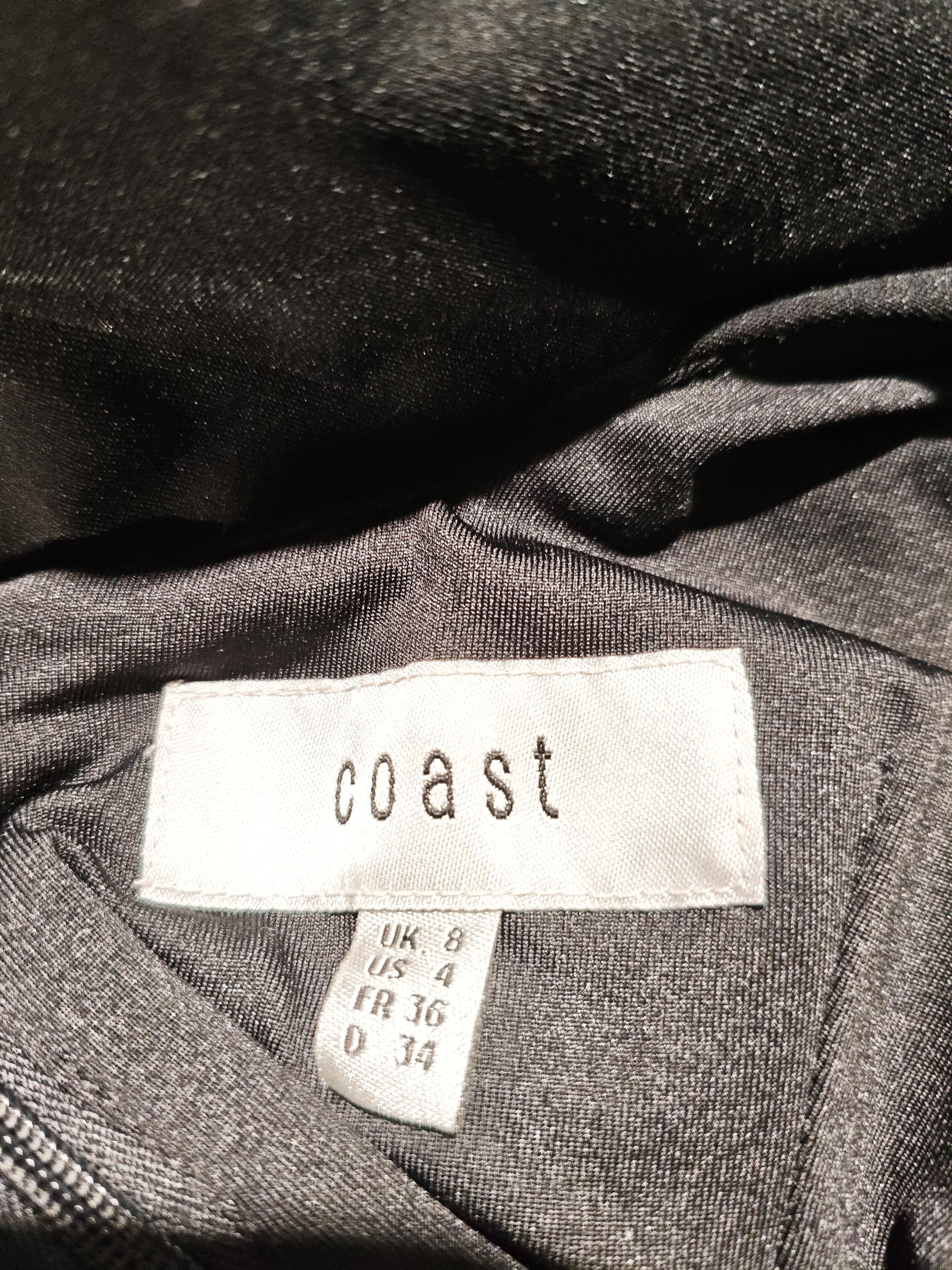 Coast Mini Dress UK8 in Black - Image 5