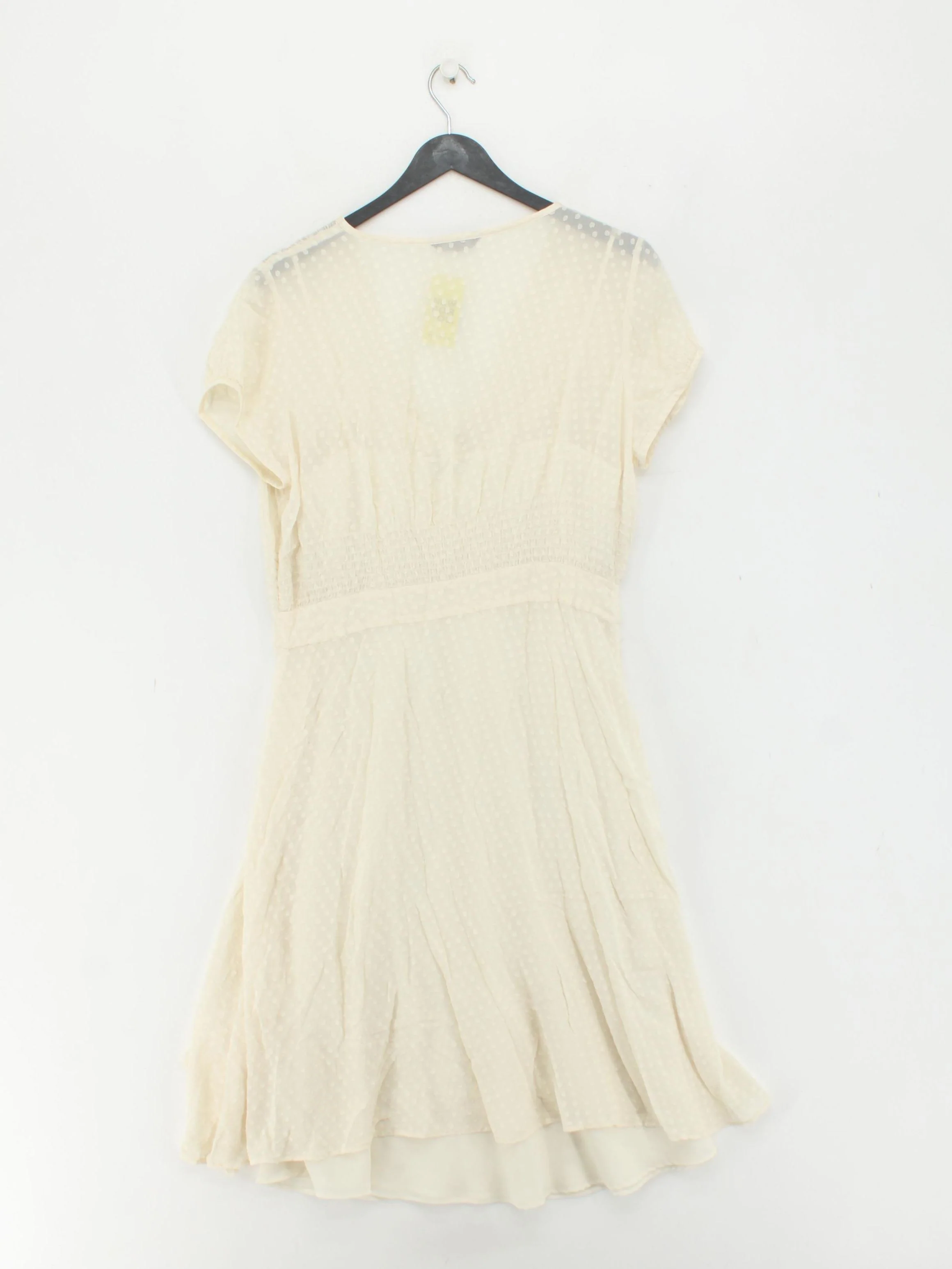 Coast Shirt Mini Dress L in Cream - Image 2