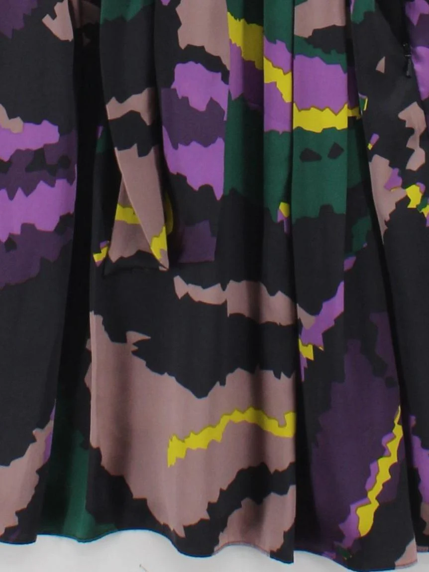 Coast Skater Mini Dress UK12 in Multi - Image 4