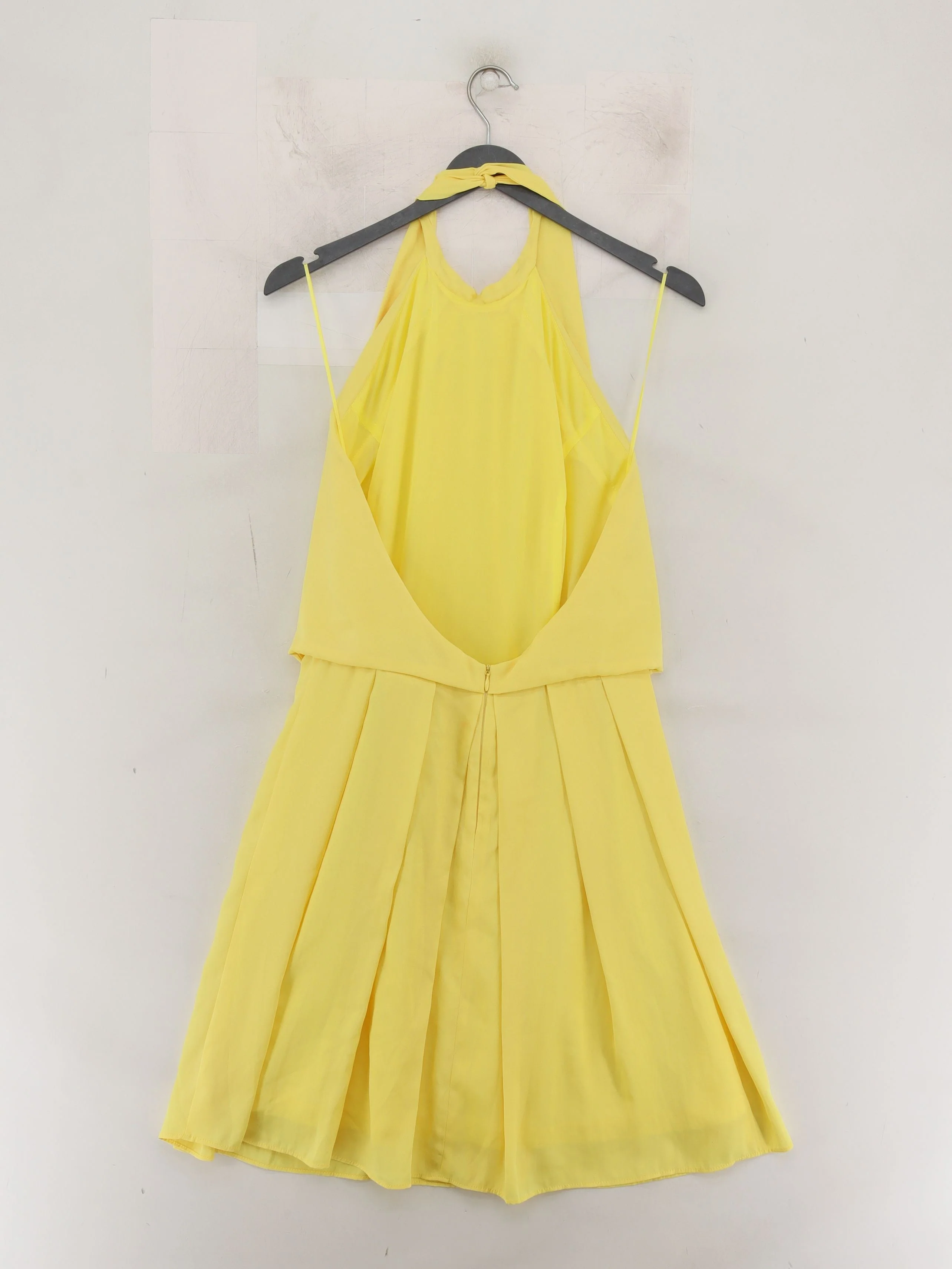Coast Skater Mini Dress UK12 in Yellow - Image 2