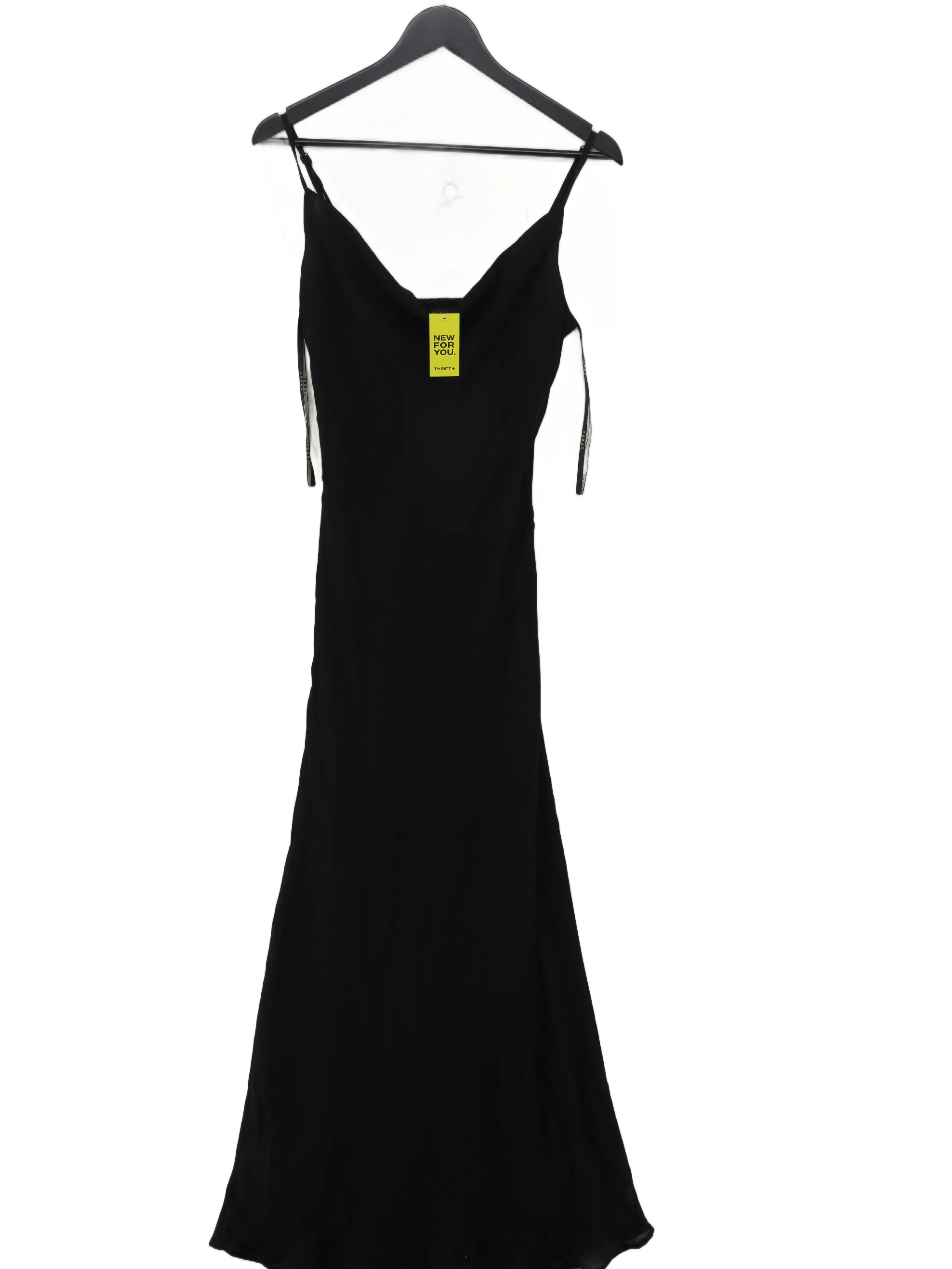 Coast Slip Maxi Dress UK10 in Black