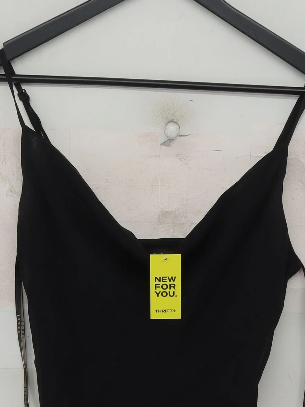 Coast Slip Maxi Dress UK10 in Black - Image 3