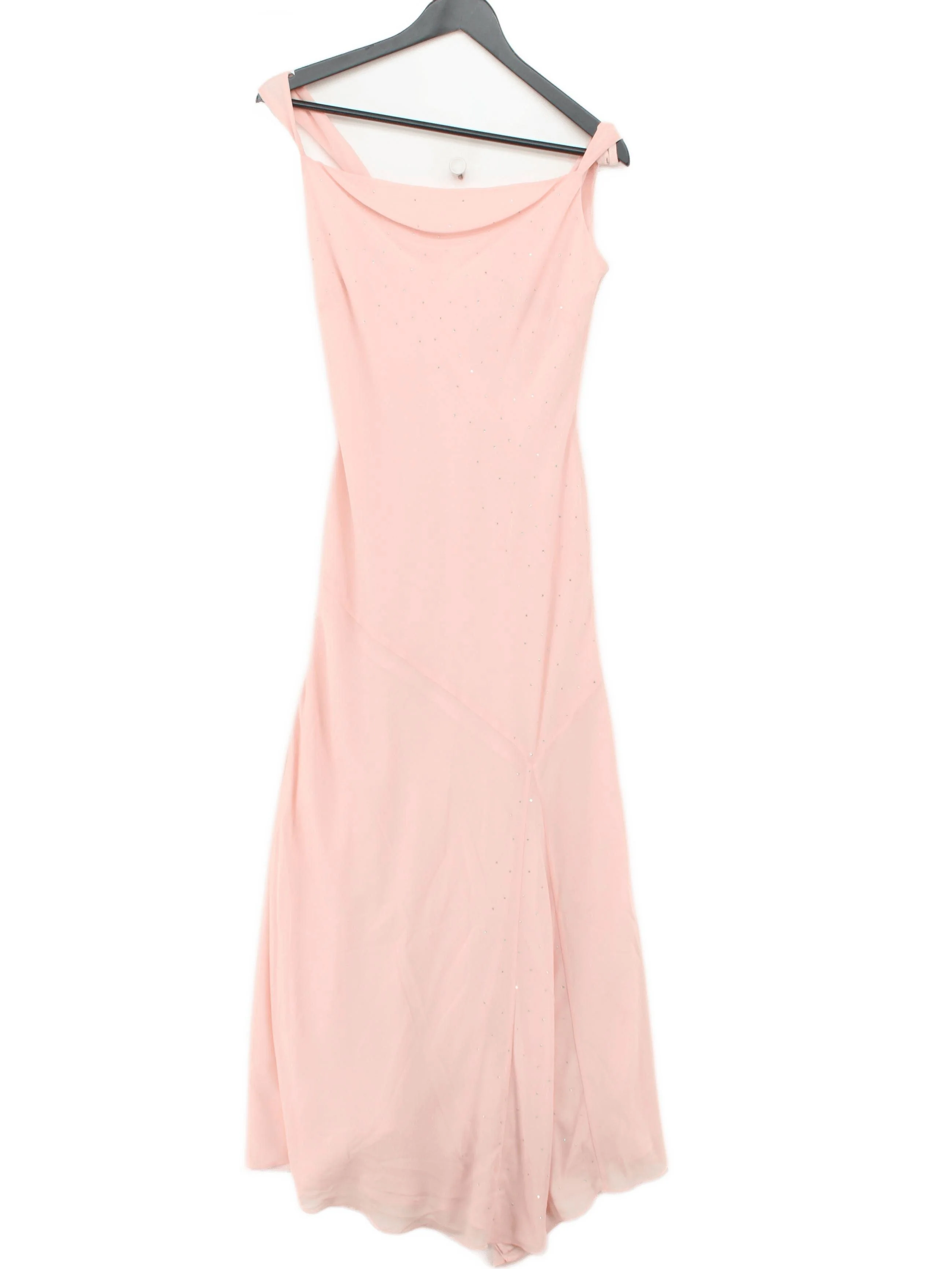 Coast Slip Maxi Dress UK12 in Pink