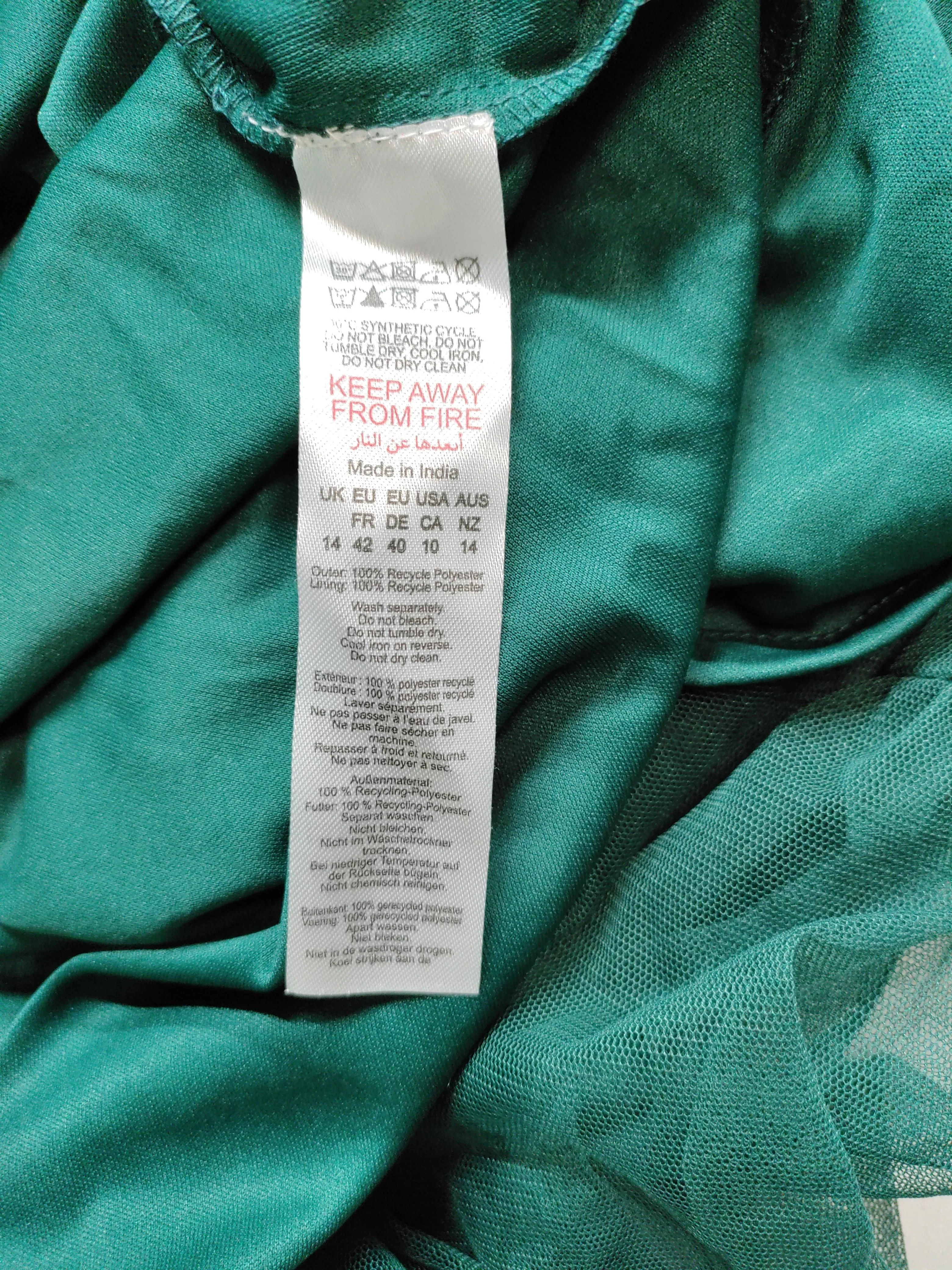 Coast Tank Midi Dress UK14 in Green - Image 6