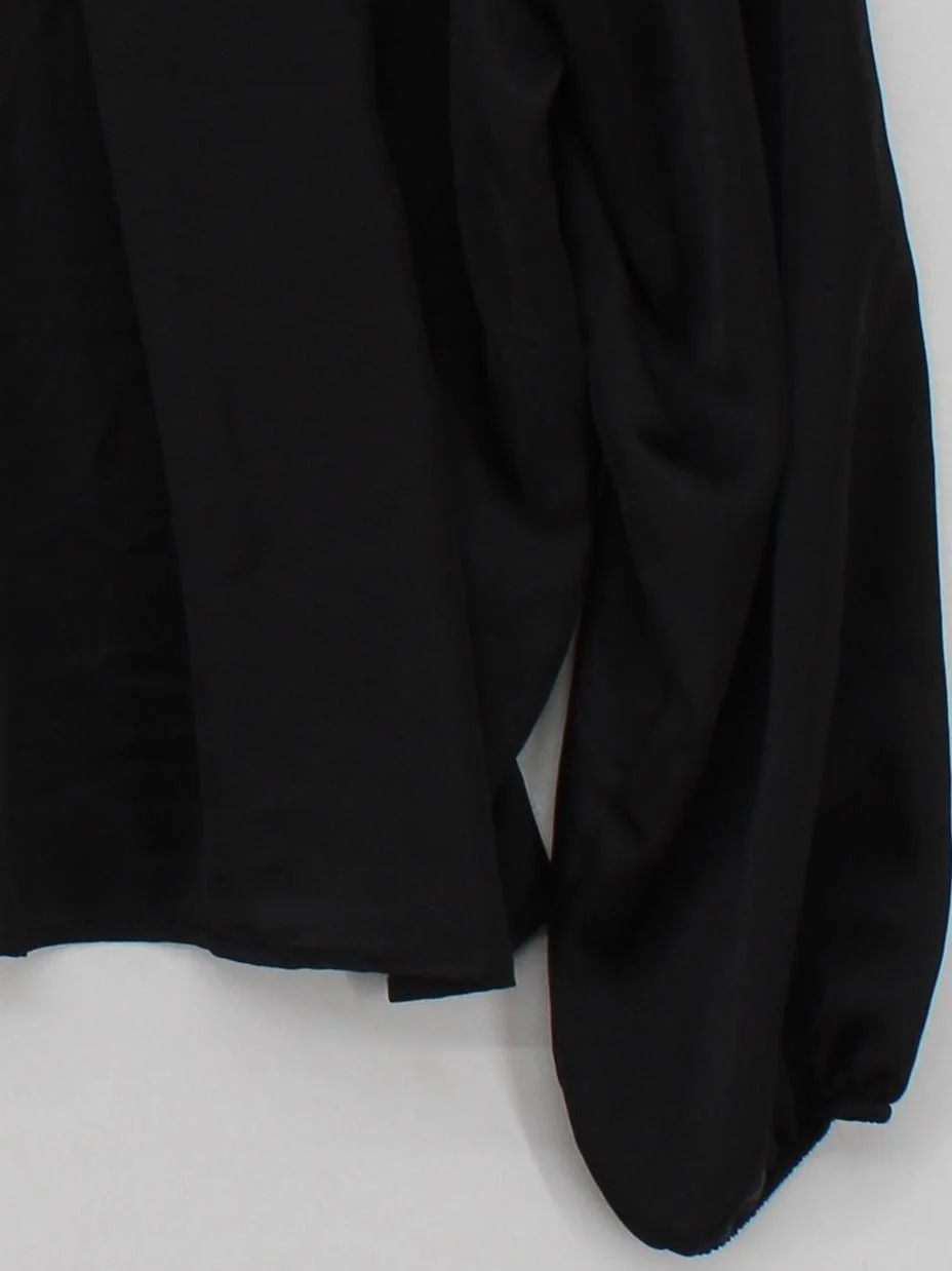 Coast Women's Blouse UK 20 Black 100% Polyester Basic New with tags - Image 4