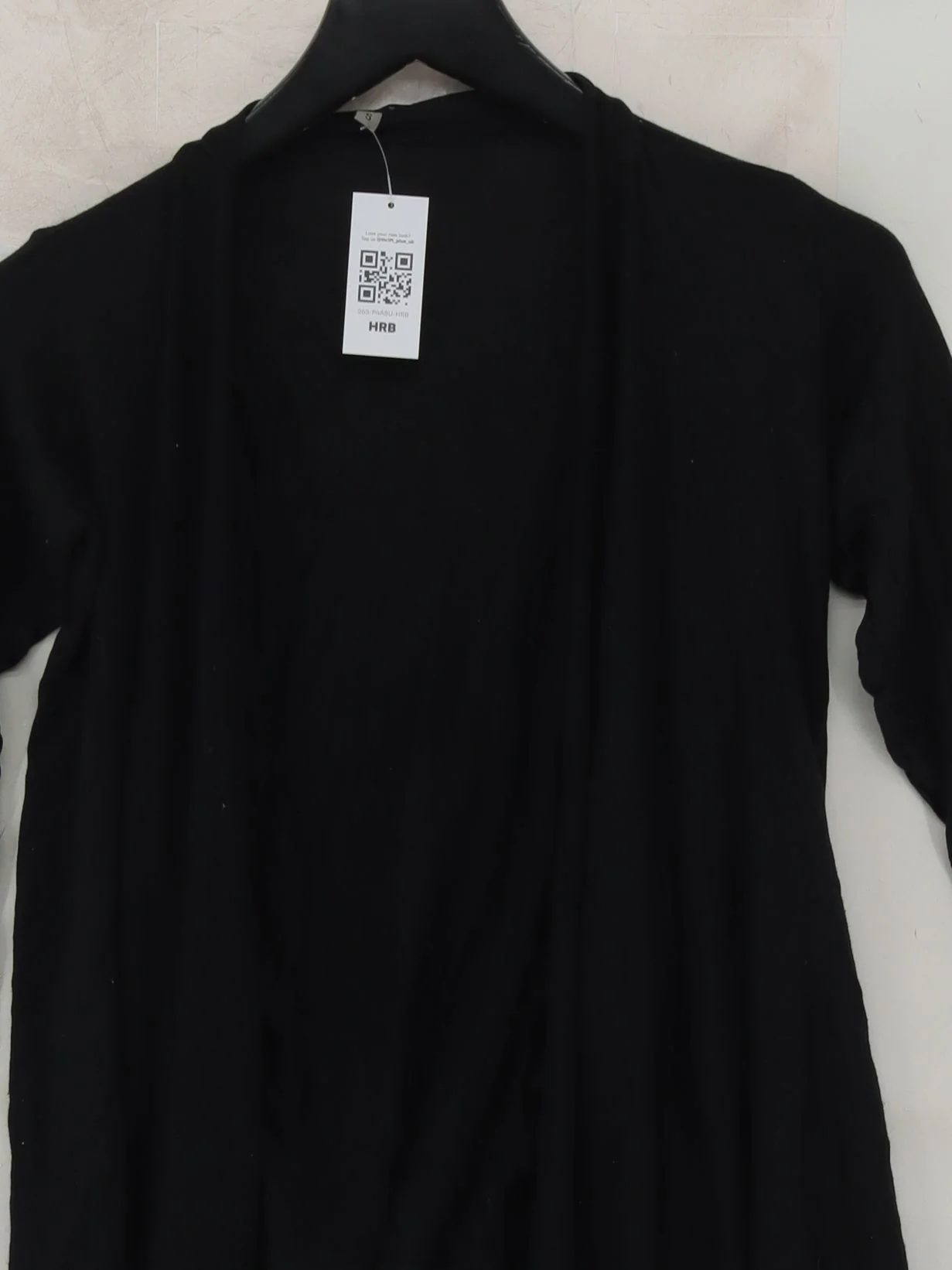 Coast Women's Cardigan S Black Silk with Cotton, Cashmere V-Neck Cardigan - Image 3
