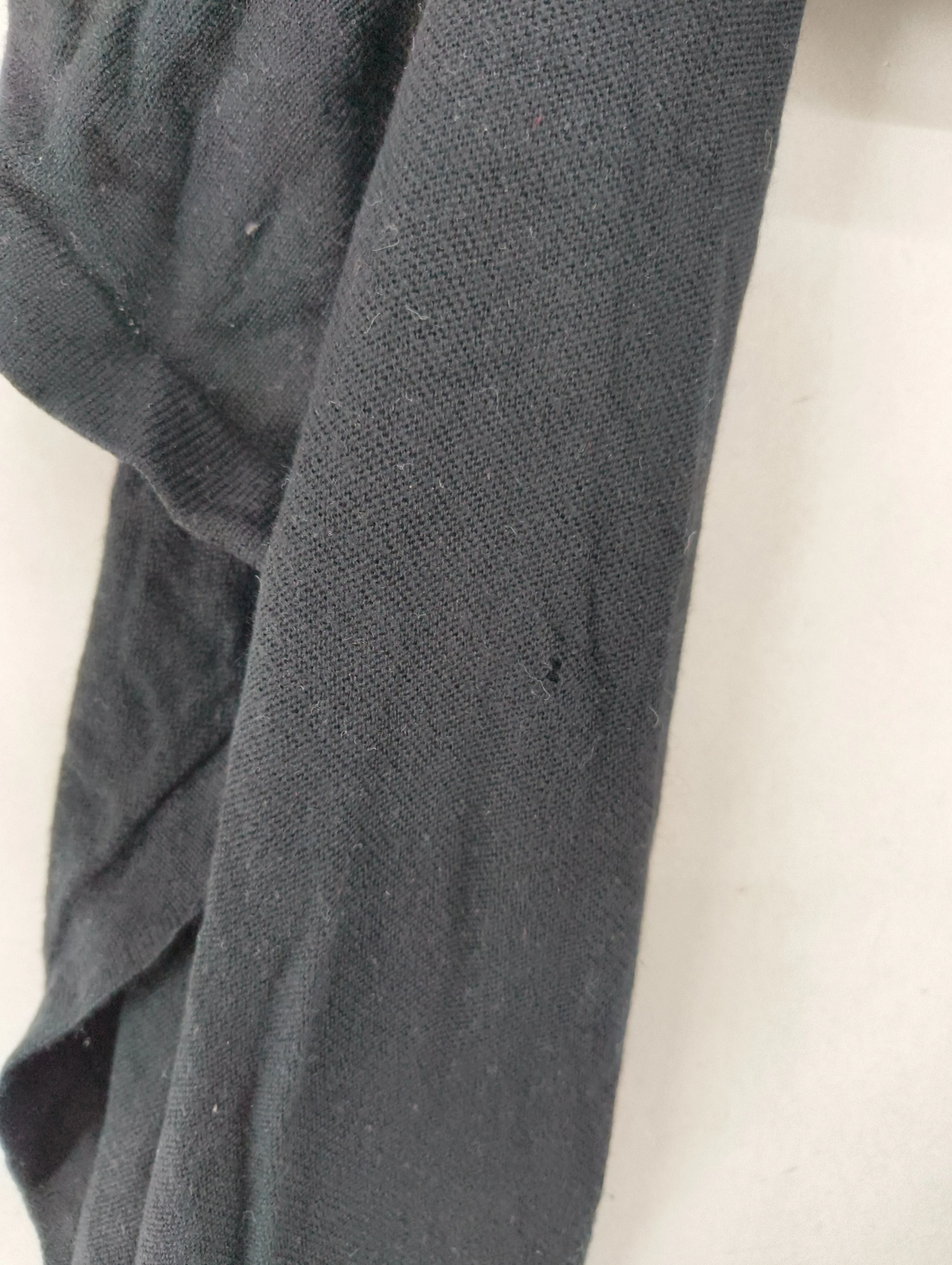 Coast Women's Cardigan S Black Silk with Cotton, Cashmere V-Neck Cardigan - Image 6