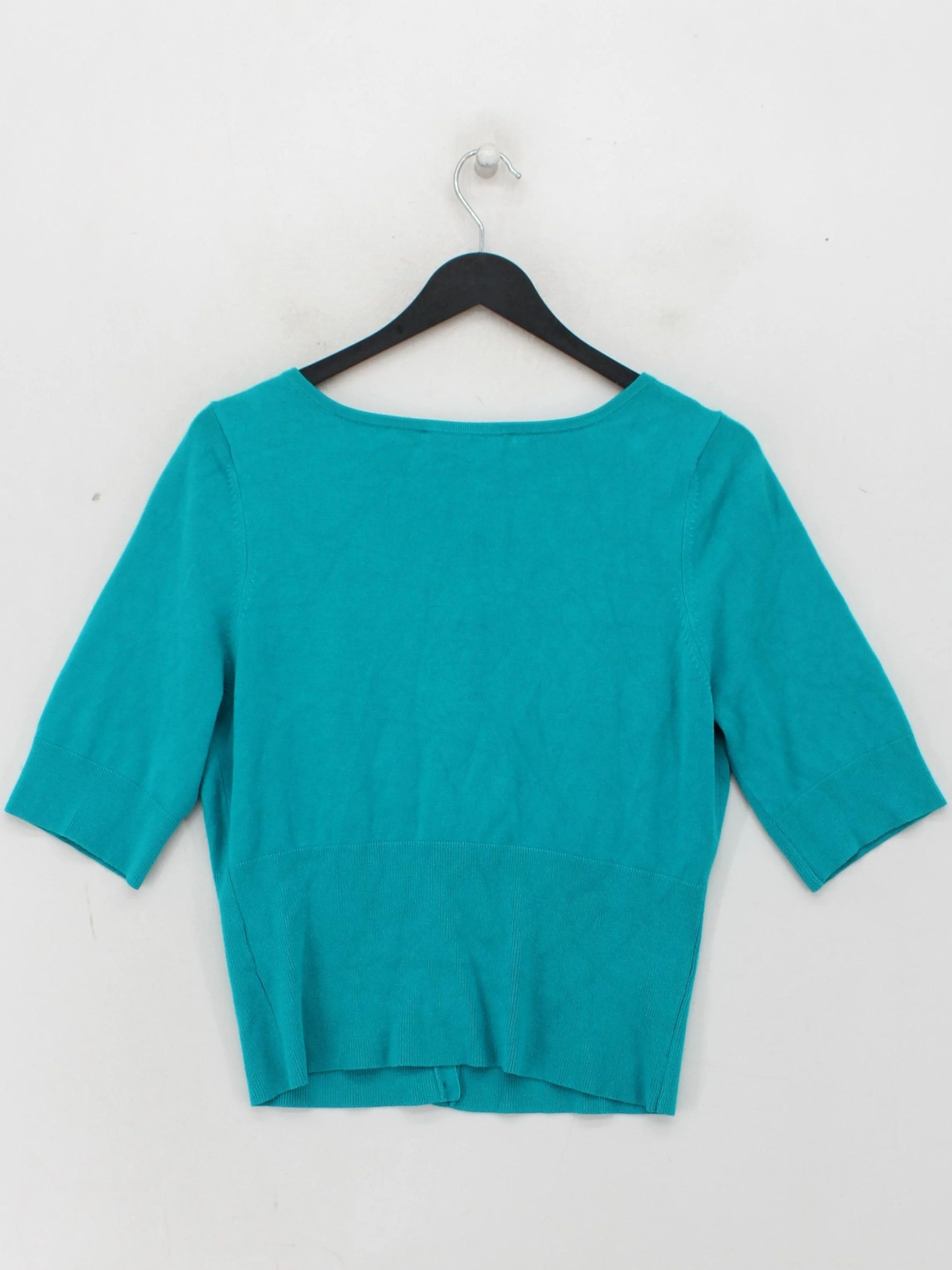 Coast Women's Cardigan UK 12 Blue Viscose with Polyamide, Elastane Cardigan - Image 2
