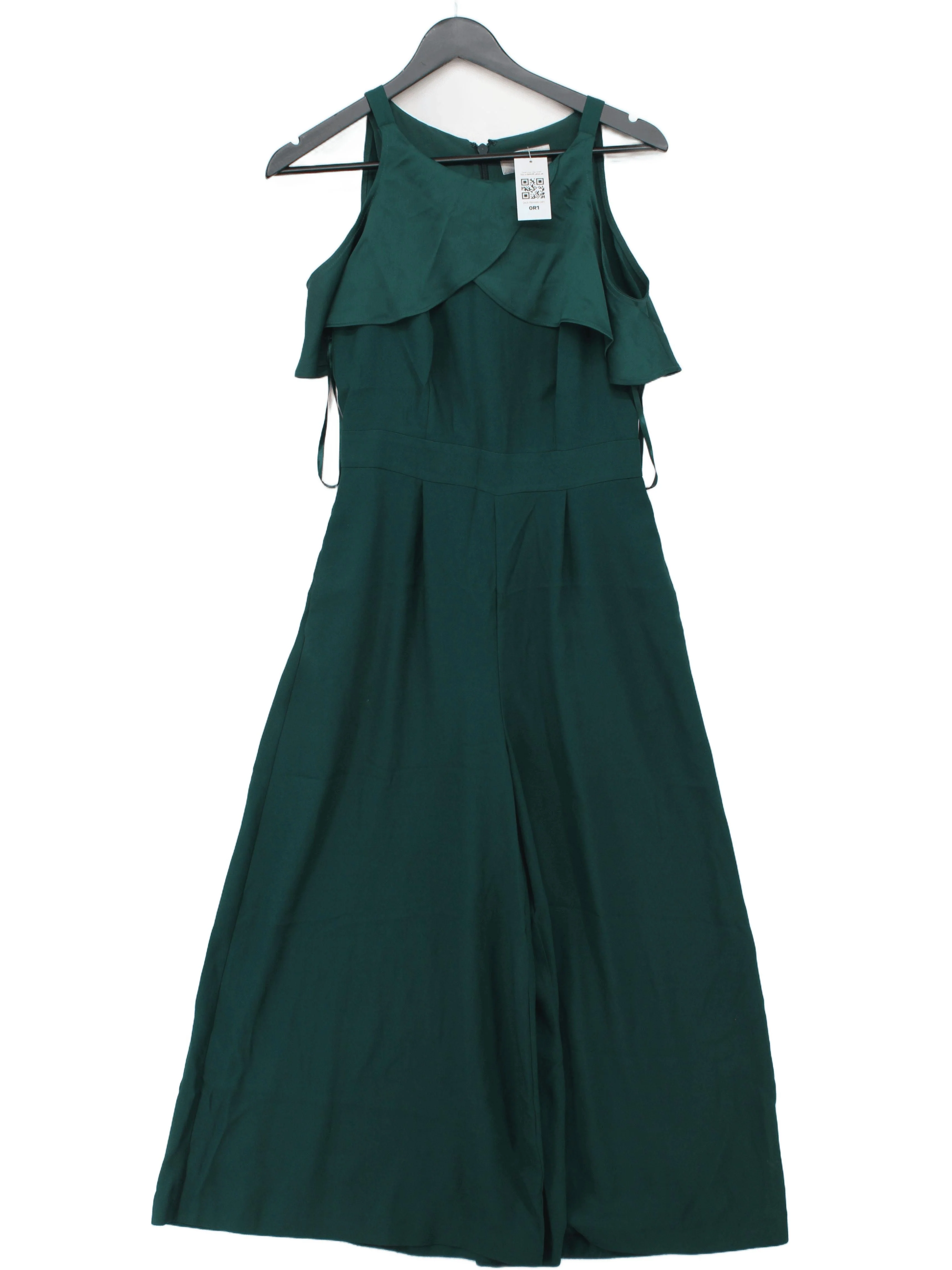Coast Women's Jumpsuit UK 8 Green 100% Other Wide-Leg Jumpsuit