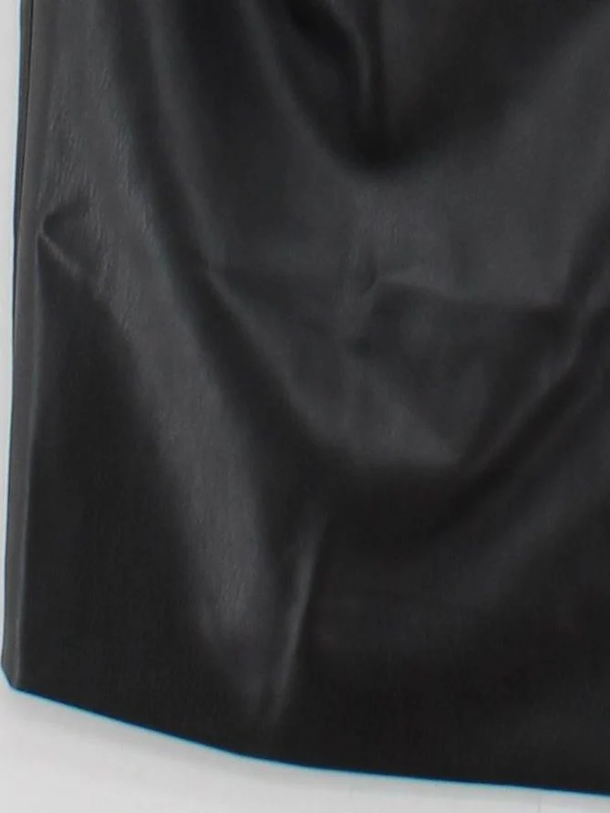 Coast Women's Midi Skirt UK 12 Black Faux Leather - Image 4