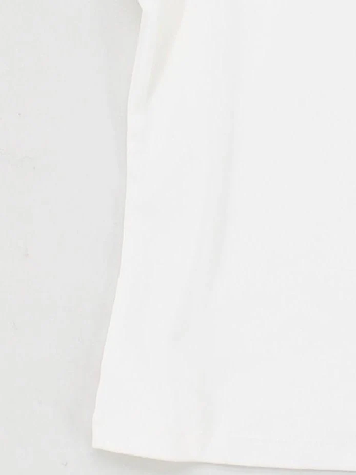 Coast Women's T-Shirt UK 10 White Cotton with Elastane Basic - Image 4