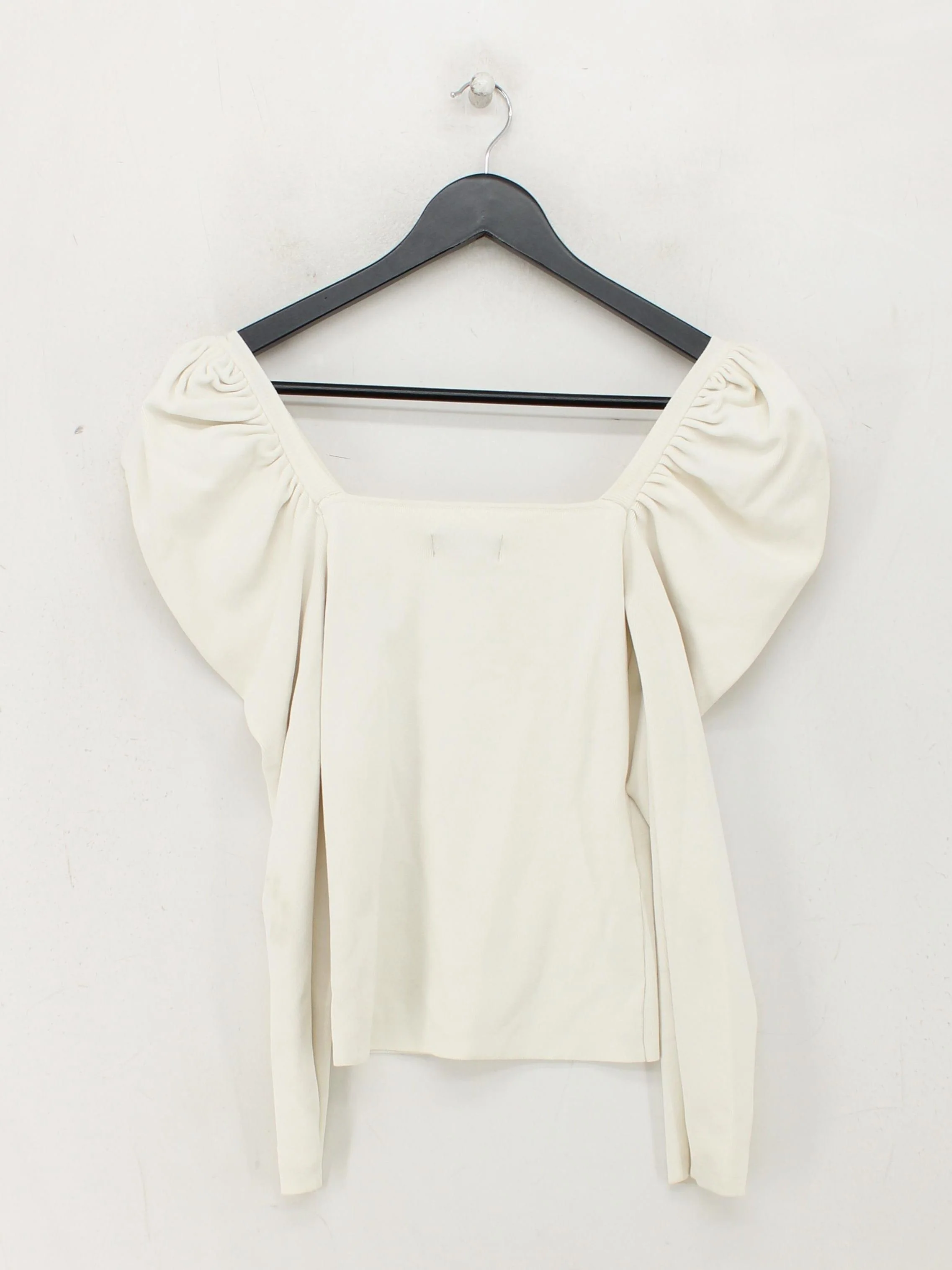 Coast Women's Top S Cream Viscose with Polyamide, Elastane Basic - Image 2