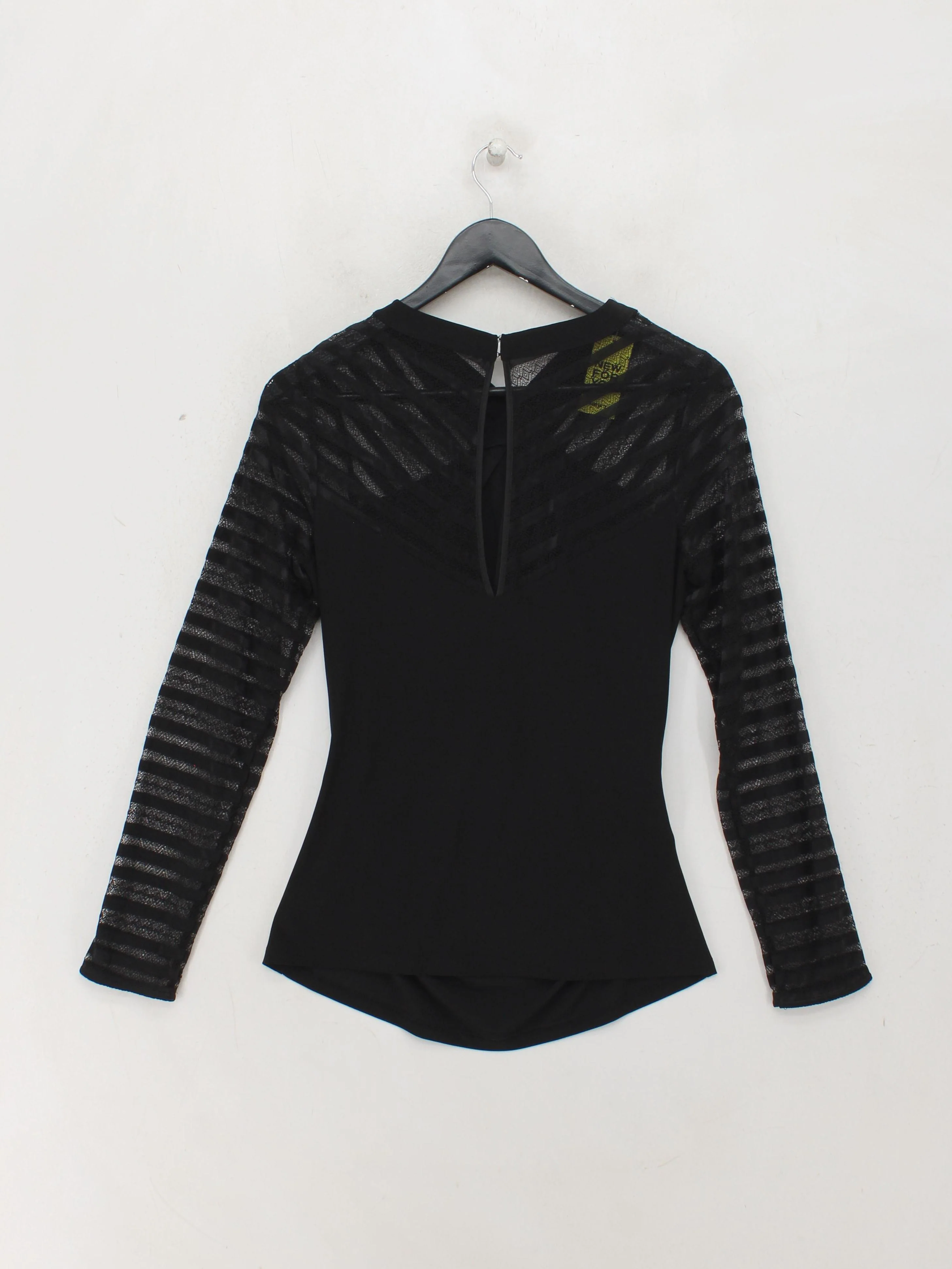 Coast Women's Top UK 10 Black Polyester with Elastane Basic - Image 2