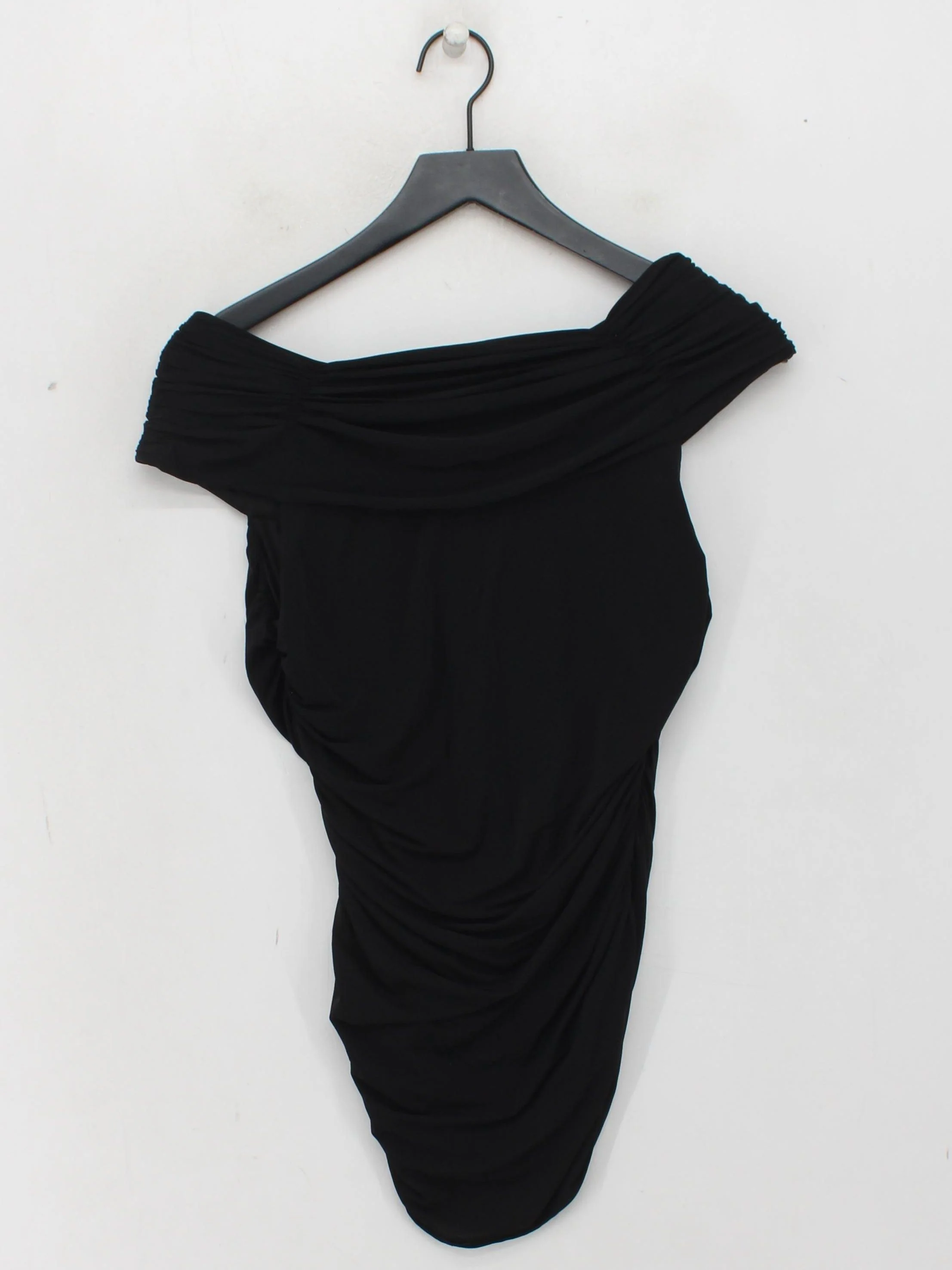 Coast Women's Top UK 12 Black Acetate with Polyamide, Elastane, Polyester Basic - Image 2