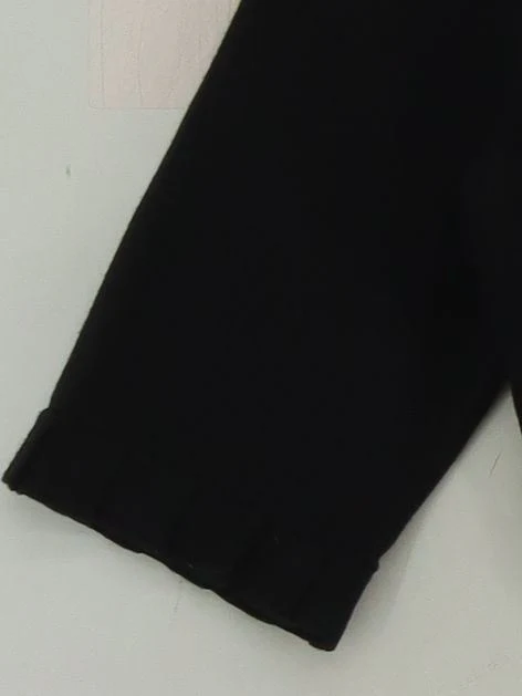Coast Women's Top UK 12 Black Viscose with Polyamide, Elastane Cropped - Image 4